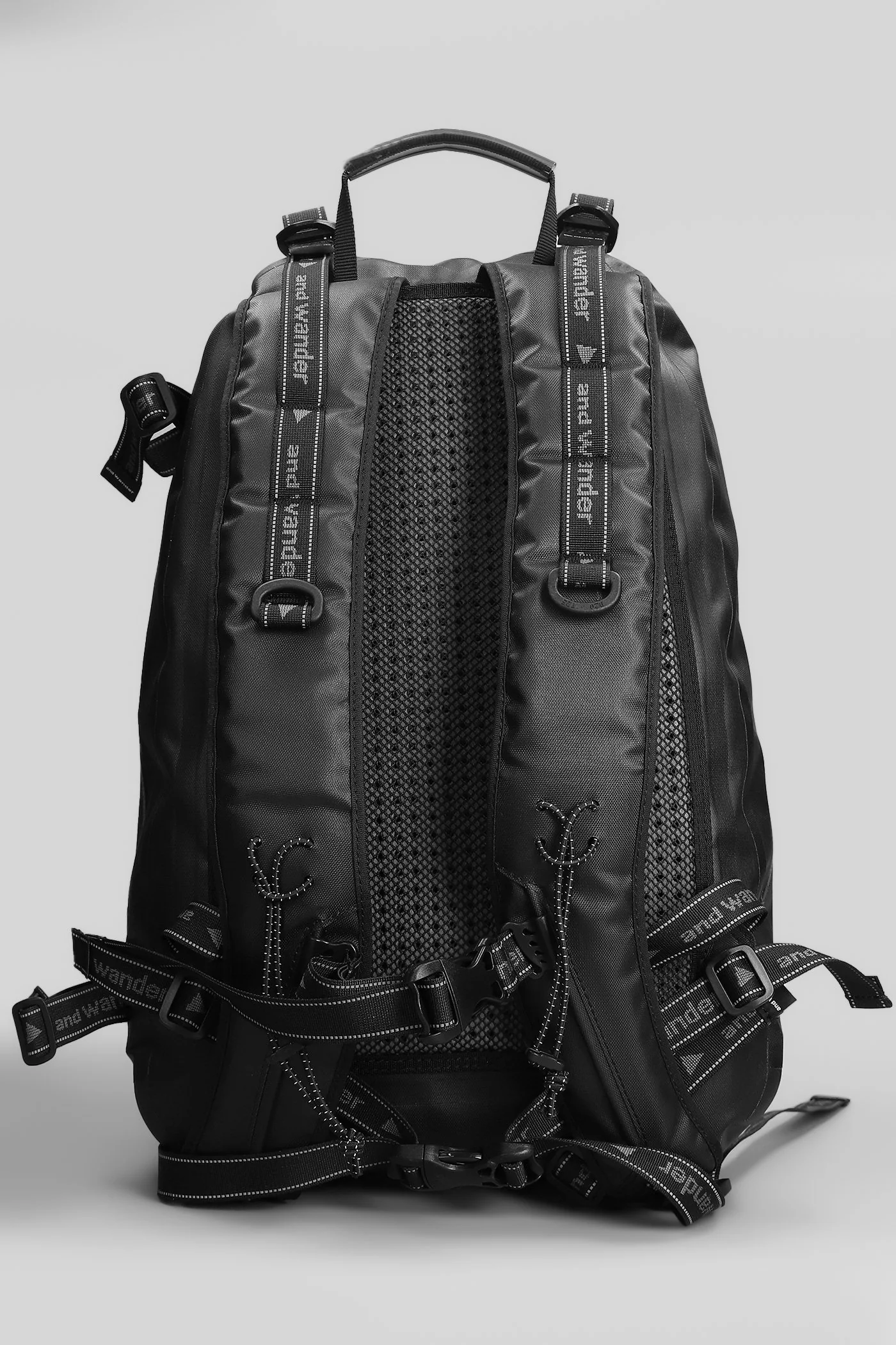 Backpack in black nylon - Image 3