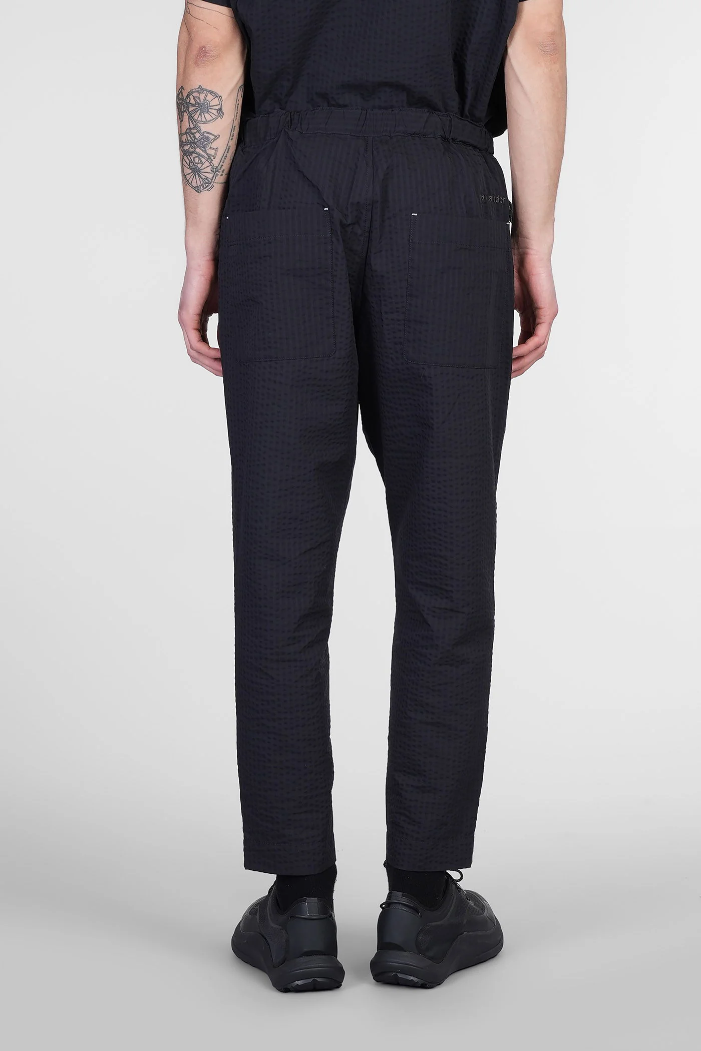 Pants in blue polyester - Image 3