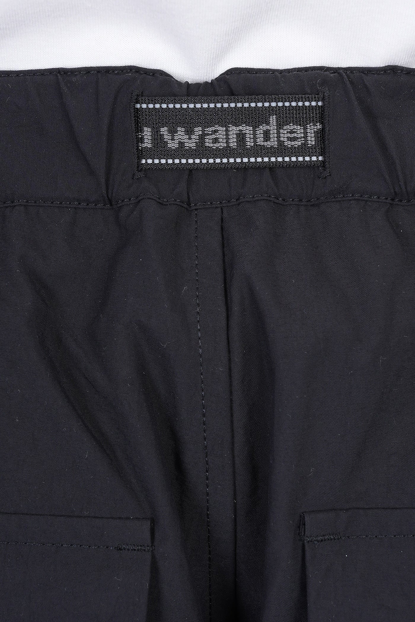 Shorts in black nylon - Image 5