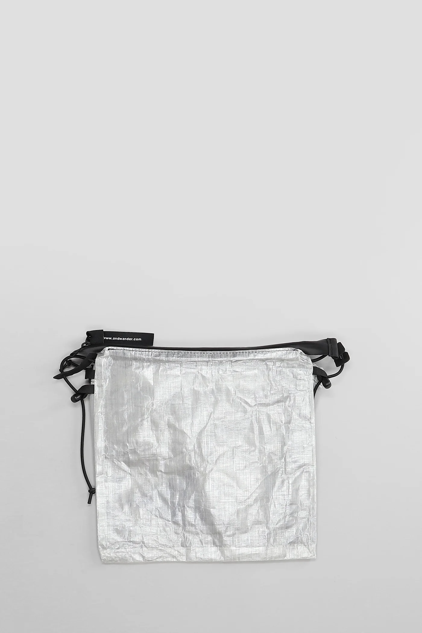 Shoulder bag in grey Polyuretan - Image 2