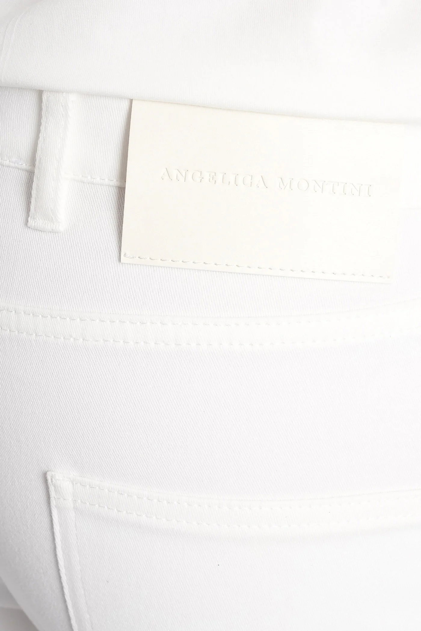 Nove Pants in white cotton - Image 5