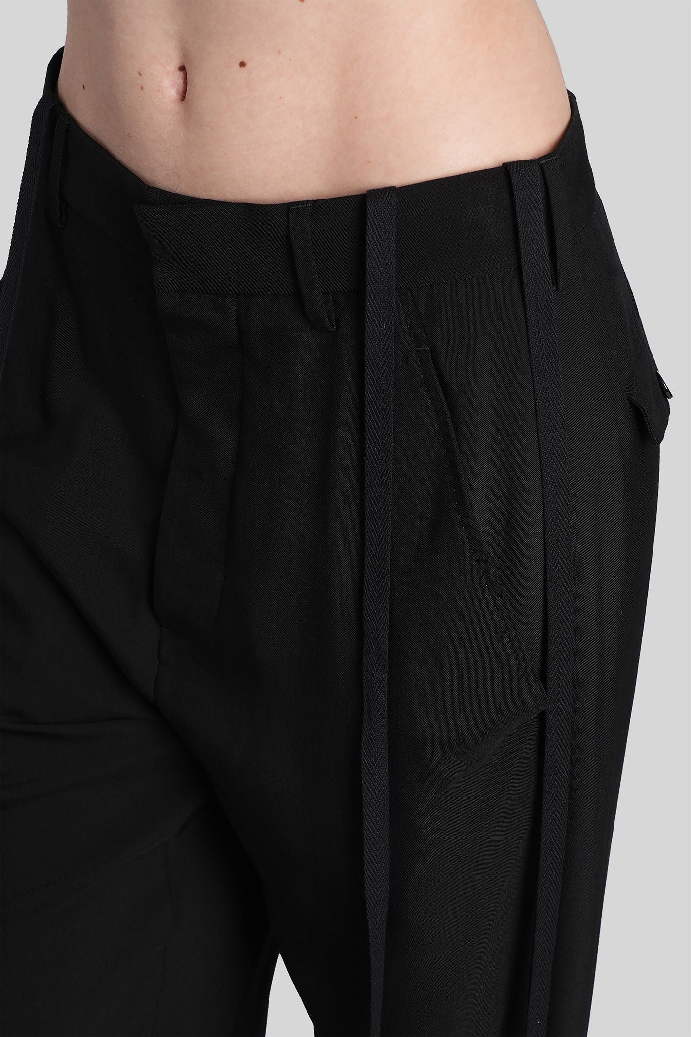 Anneke Pants in black viscose - Image 5