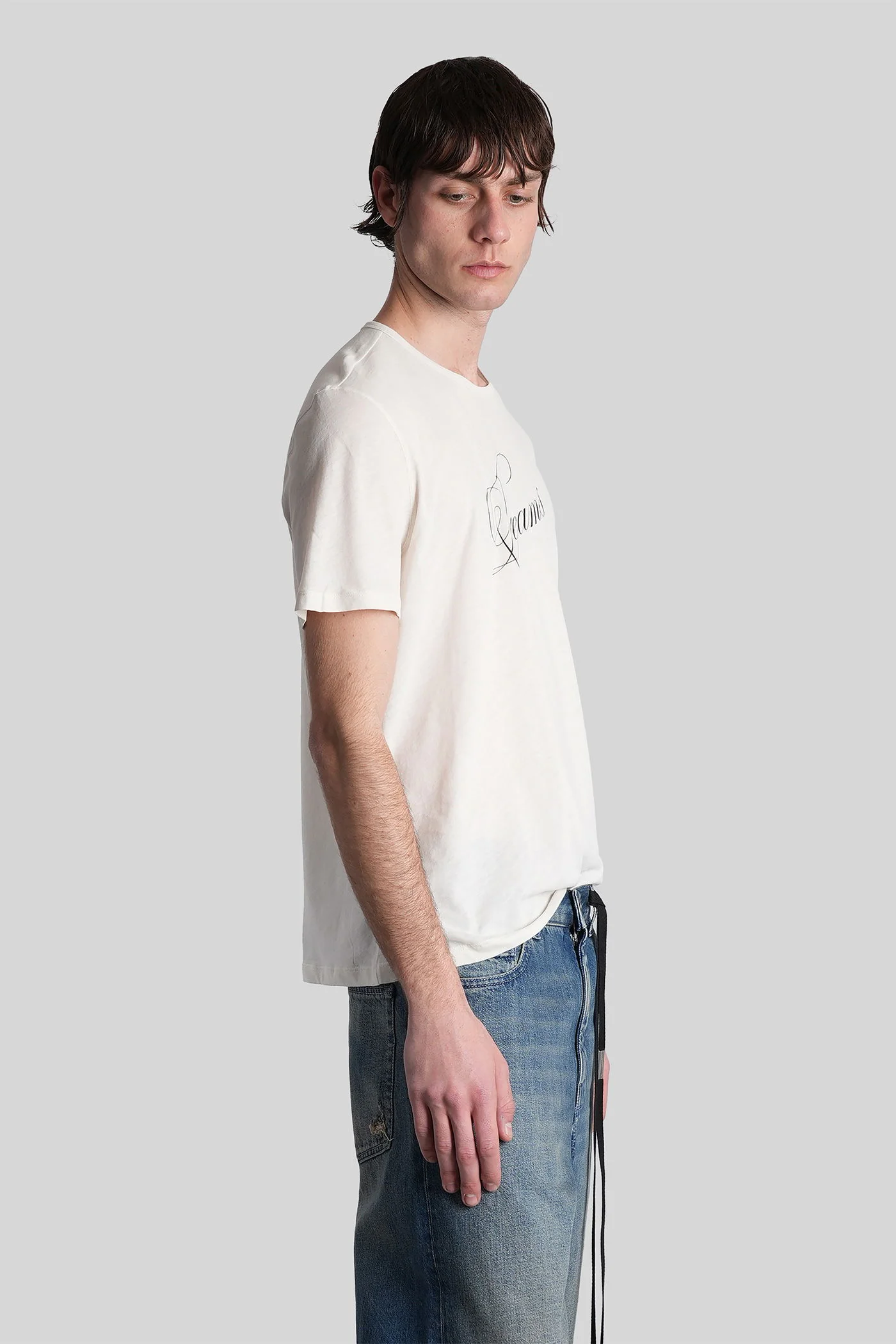 Baptist T-Shirt in beige cotton - Image 4