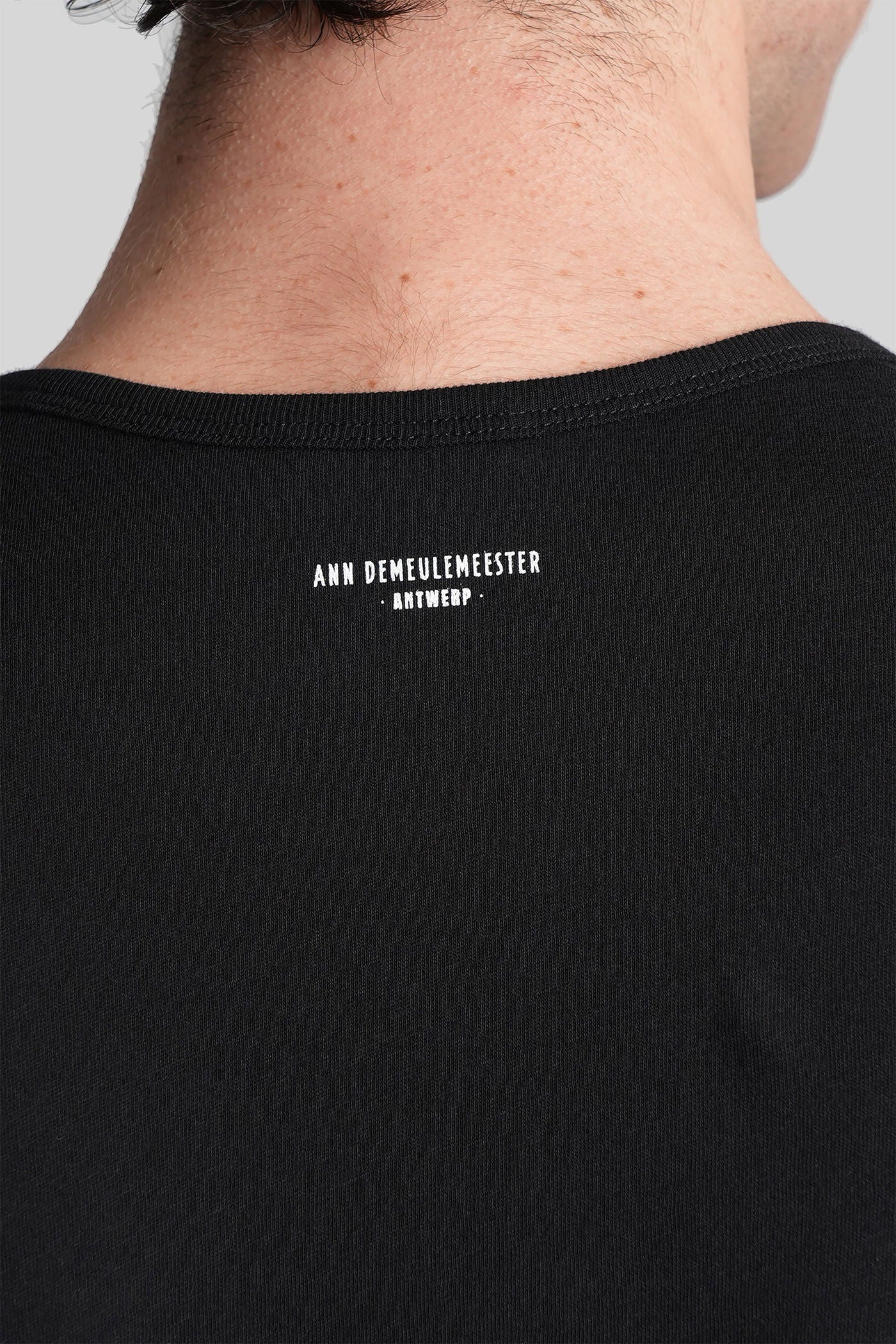 Baptist T-Shirt in black cotton - Image 5