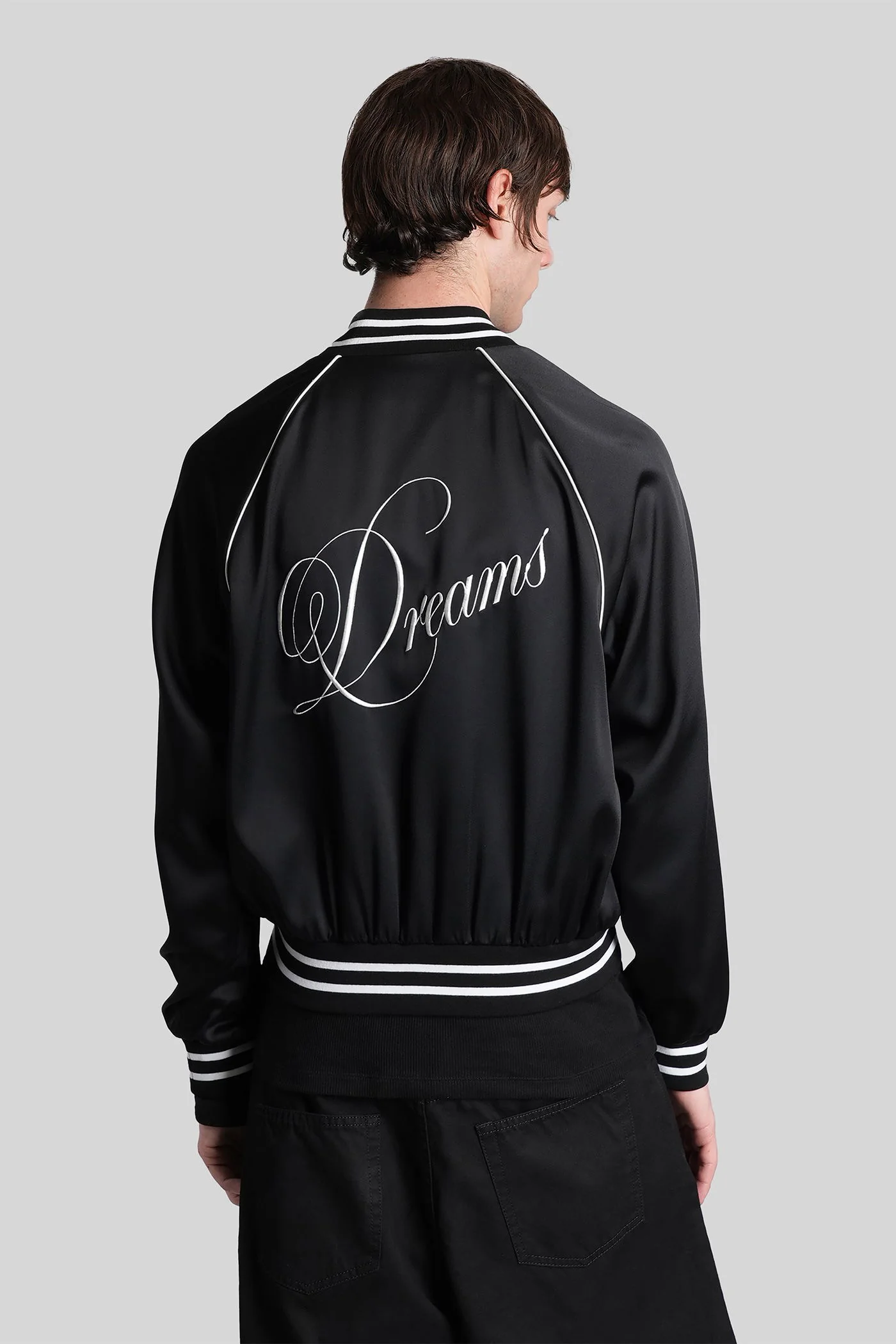 Esko Bomber Jacket in black acetate - Image 3