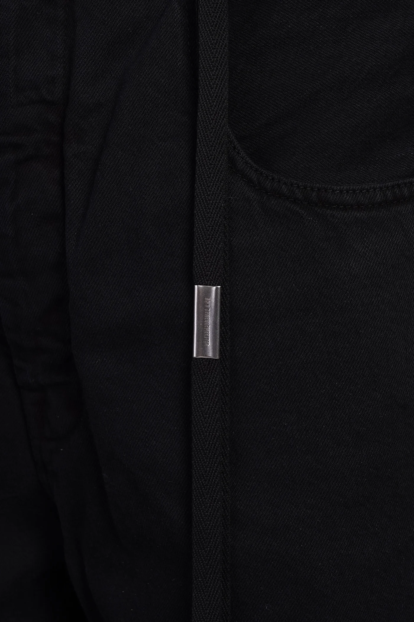 Jeans in black cotton - Image 5