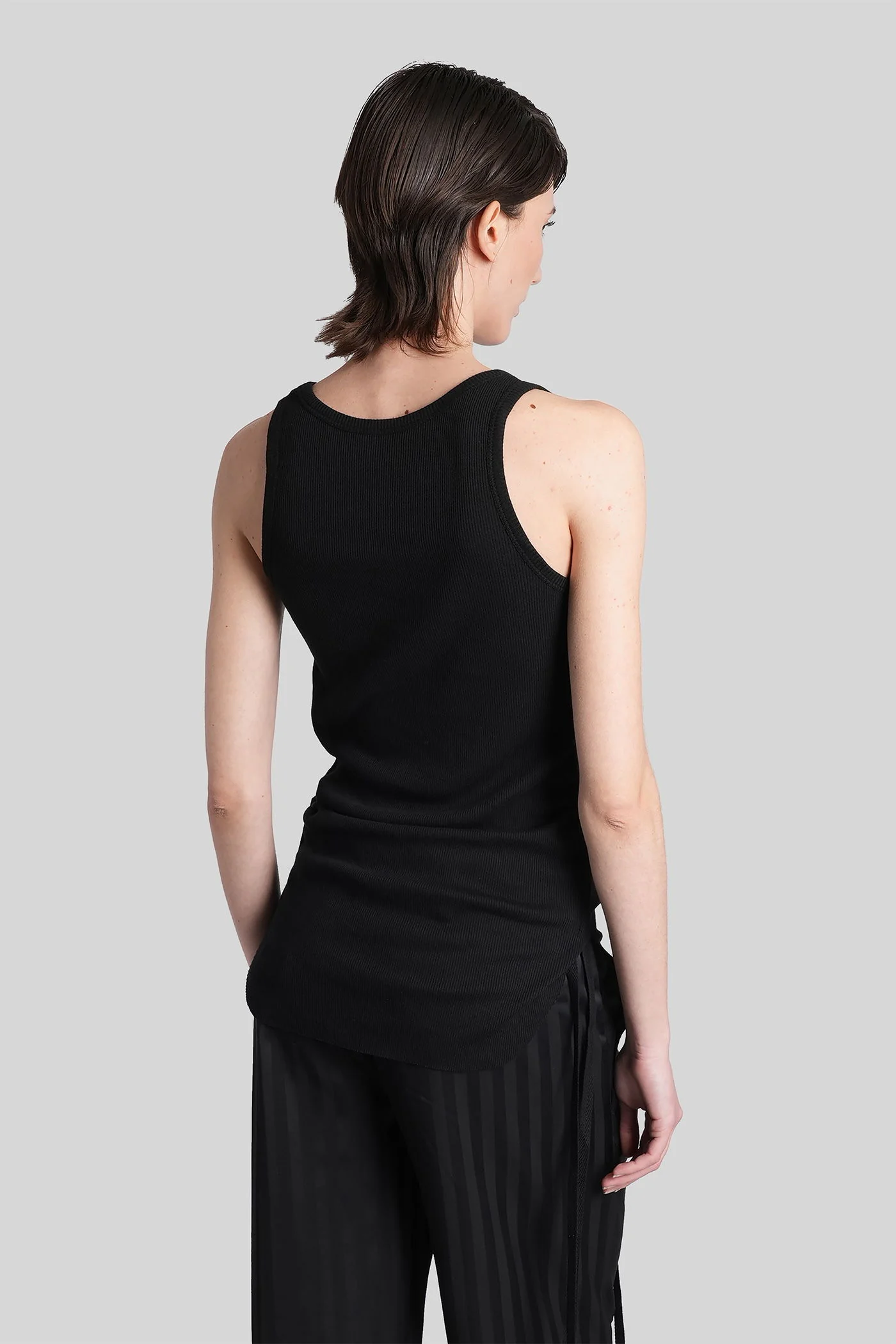 Mara Topwear in black cotton - Image 3
