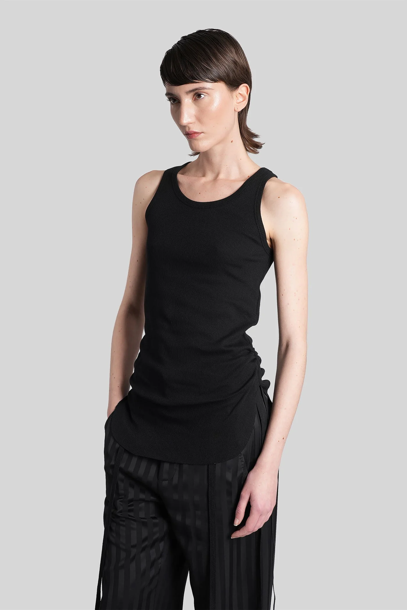 Mara Topwear in black cotton - Image 4