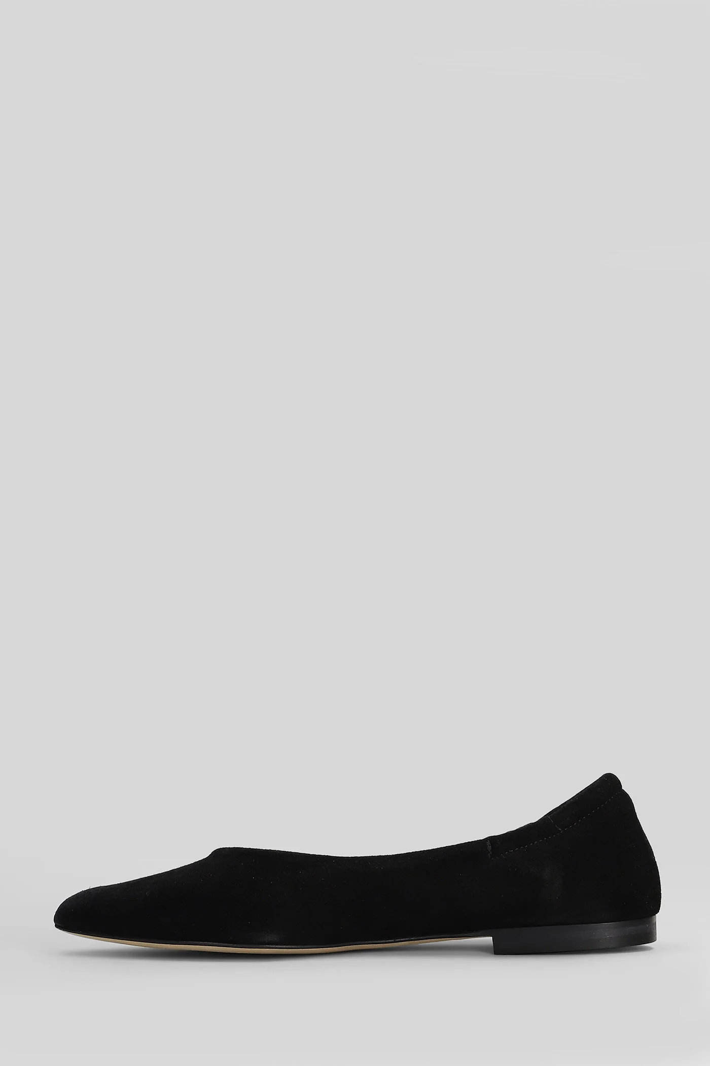 Ballet flats in black suede - Image 3