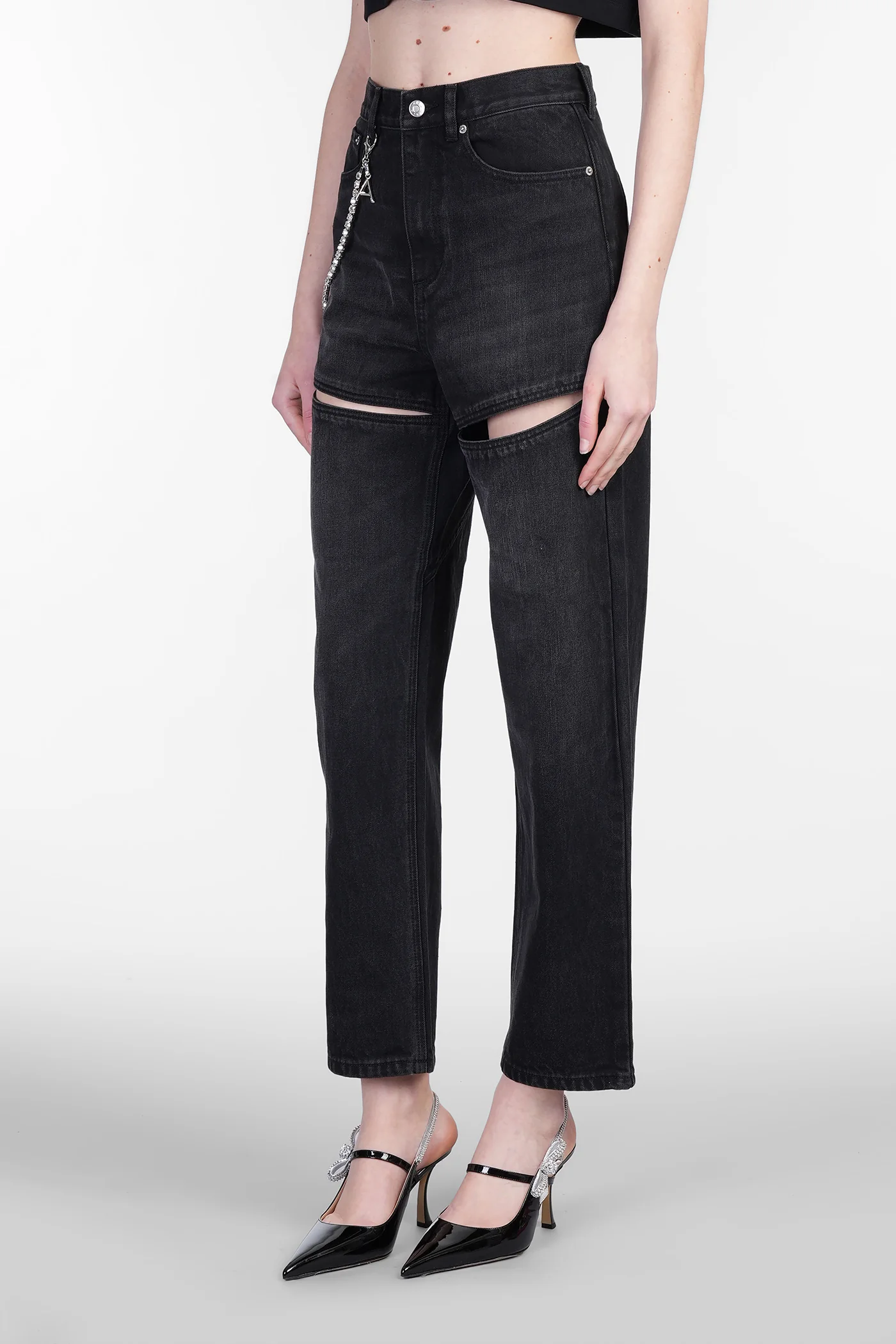 Jeans in black denim - Image 4
