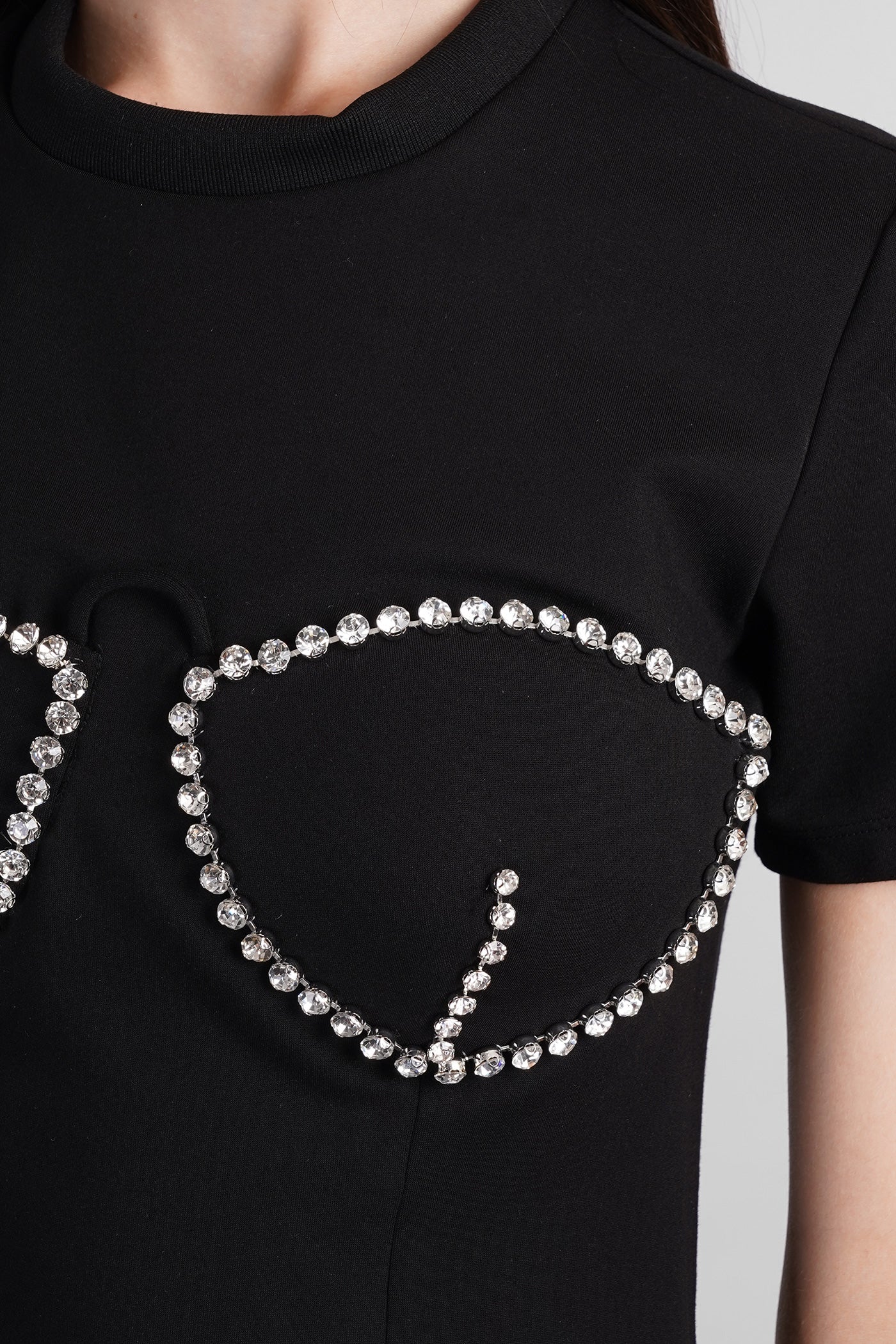 T-Shirt in black Rayon - Image 5
