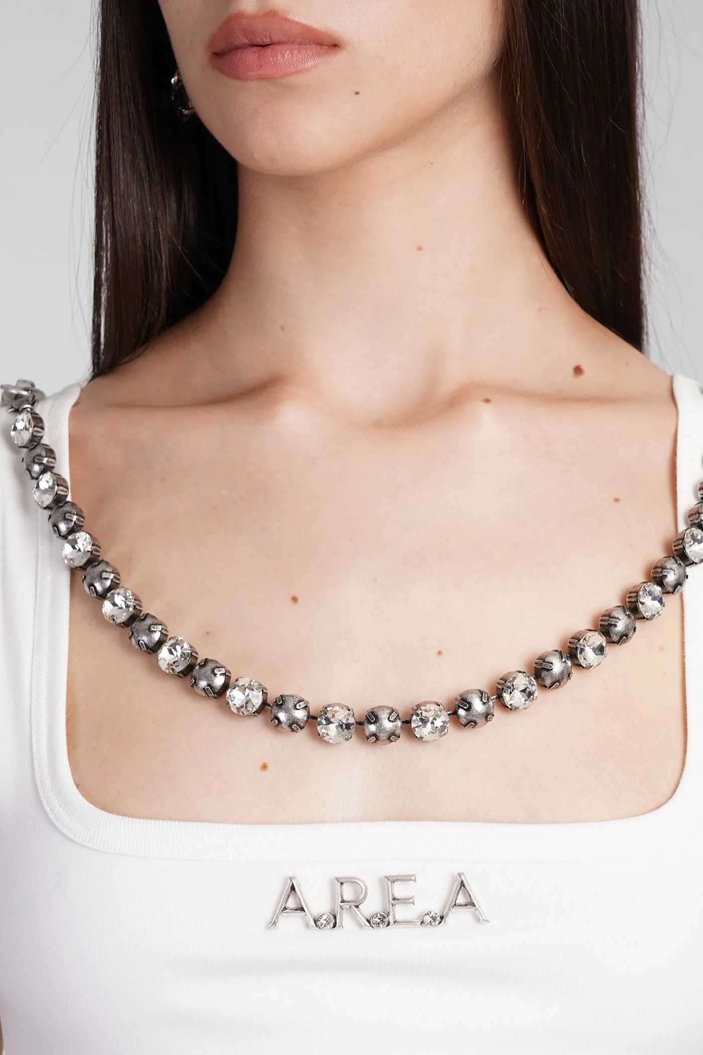 Topwear in white cotton - Image 5