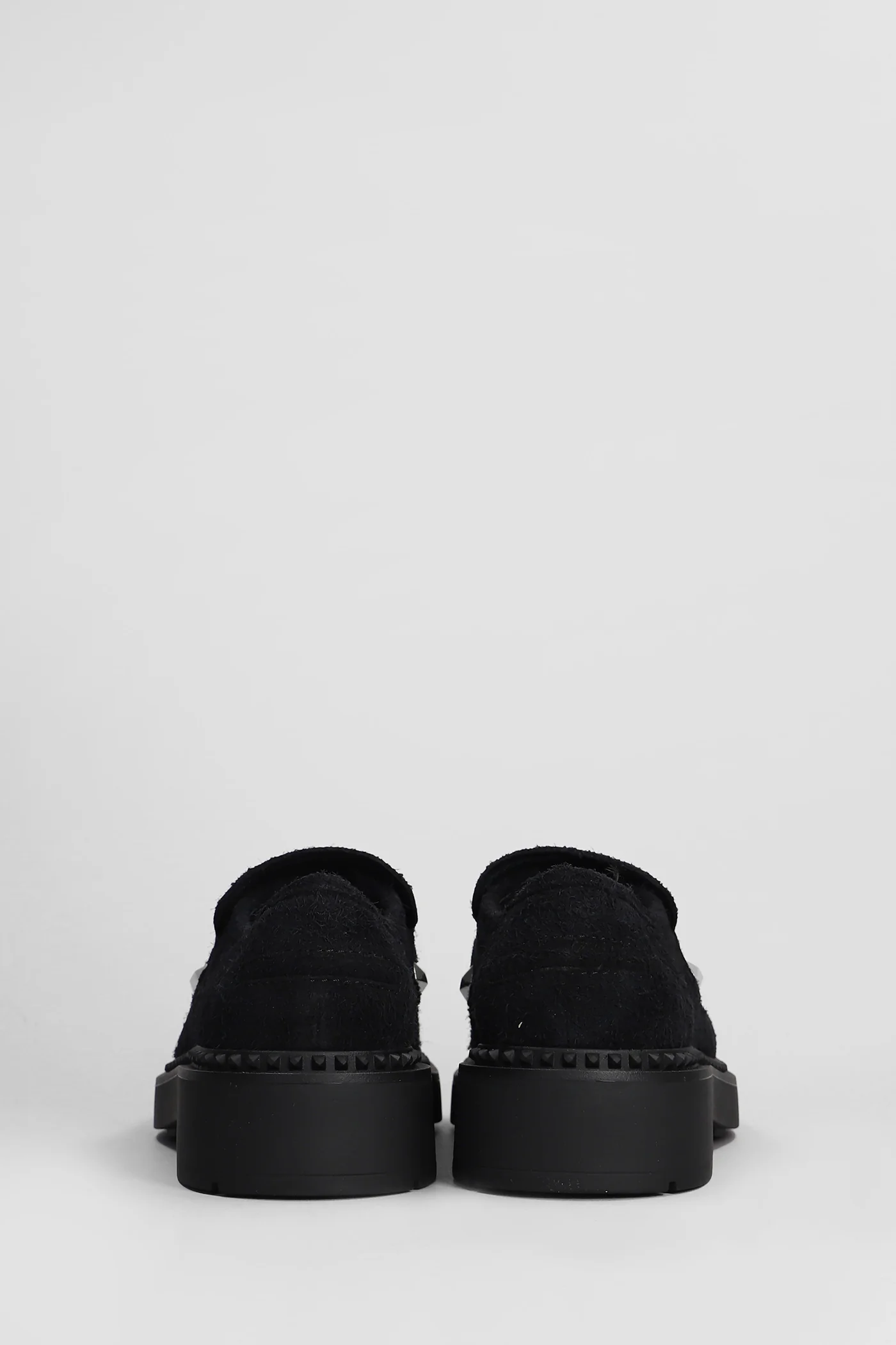 Medusa Loafers in black suede - Image 4