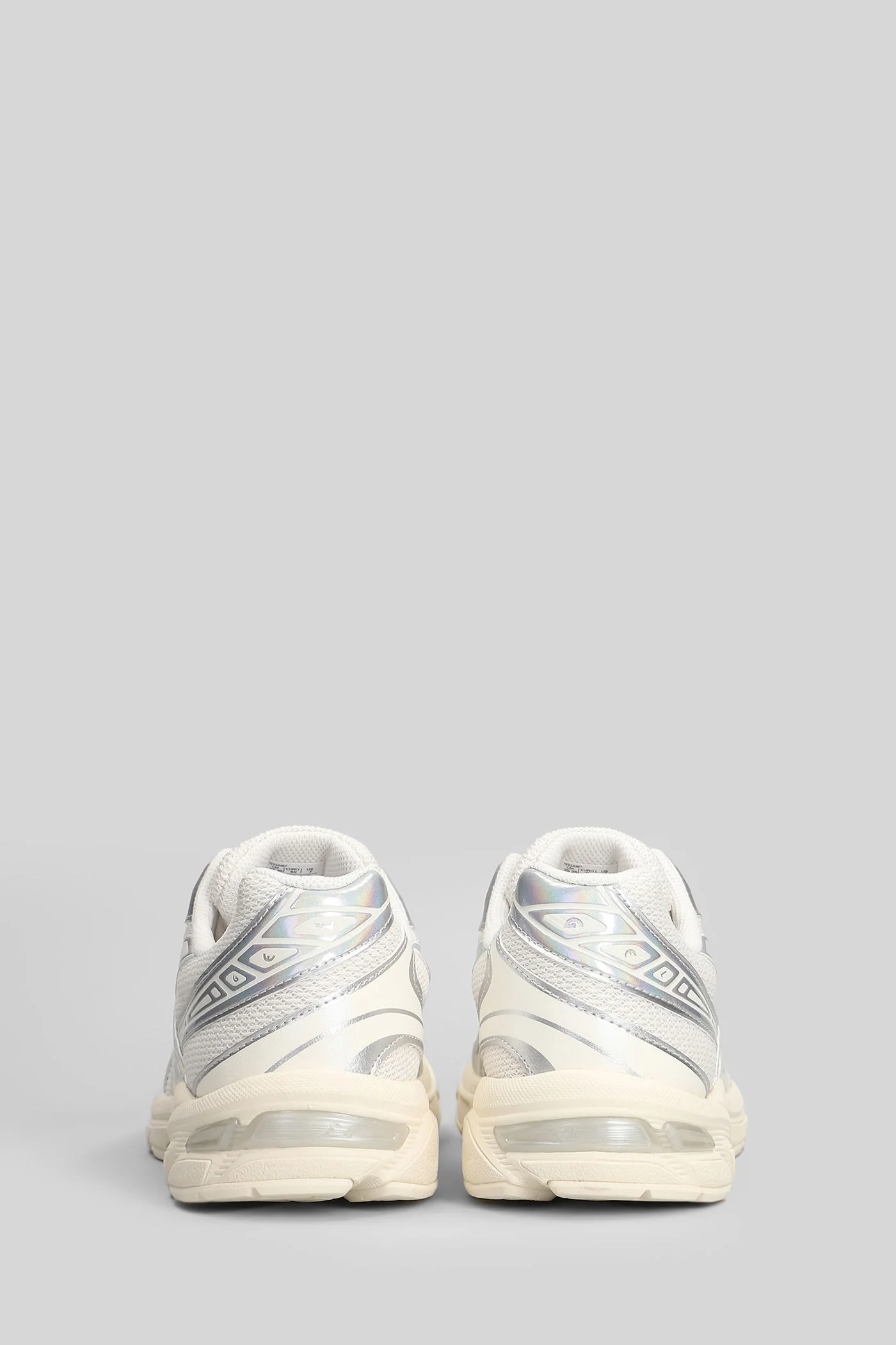Gel-1130 Sneakers in white leather and fabric - Image 4