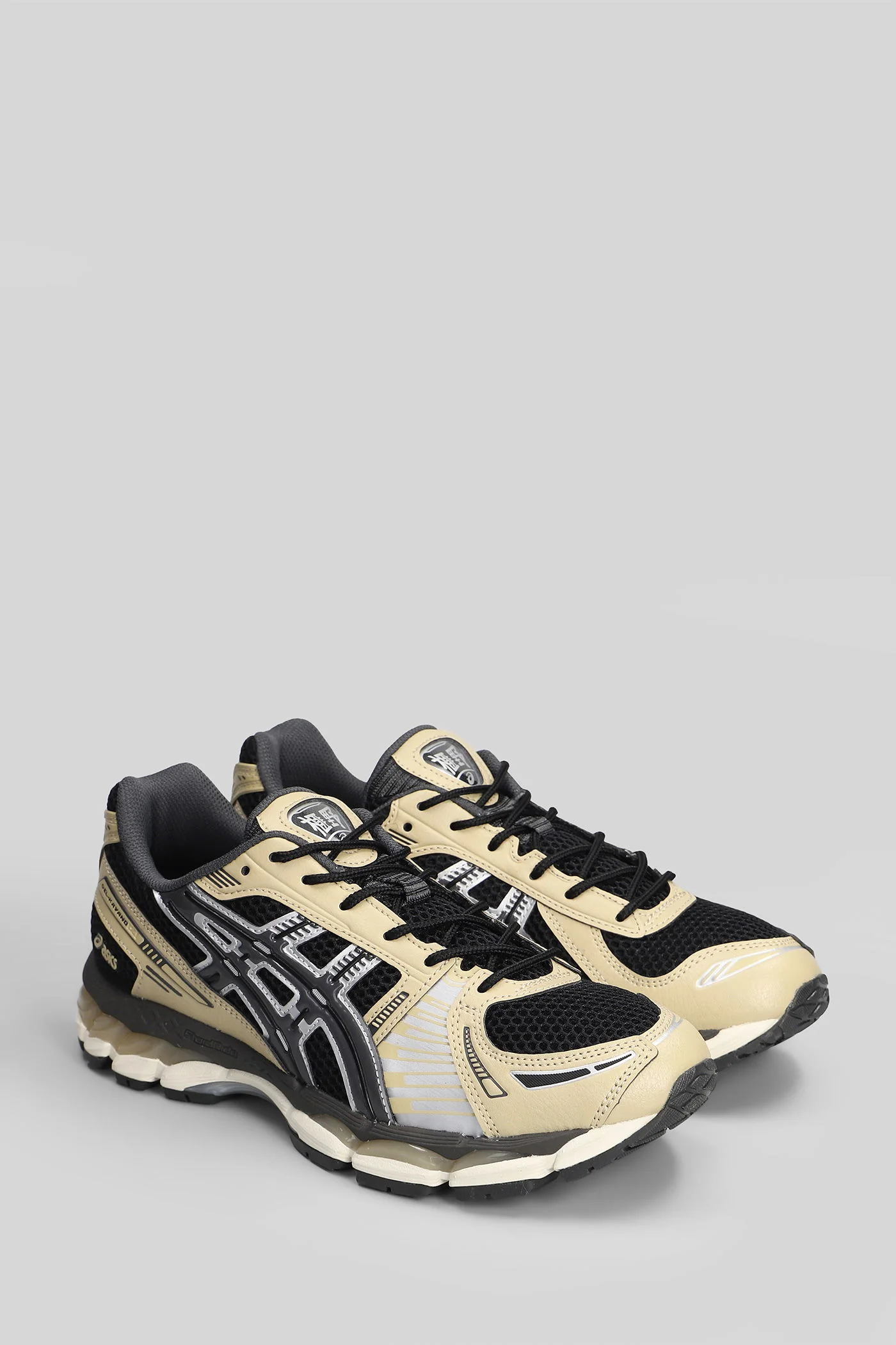 Gel-Kayano 12.1 Sneakers in black leather and fabric - Image 7
