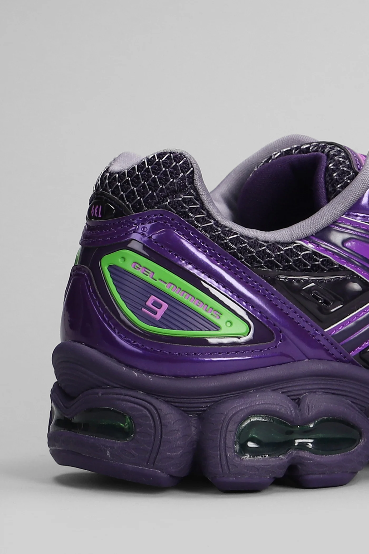 Gel-Nimbus Sneakers in Viola leather and fabric - Image 15