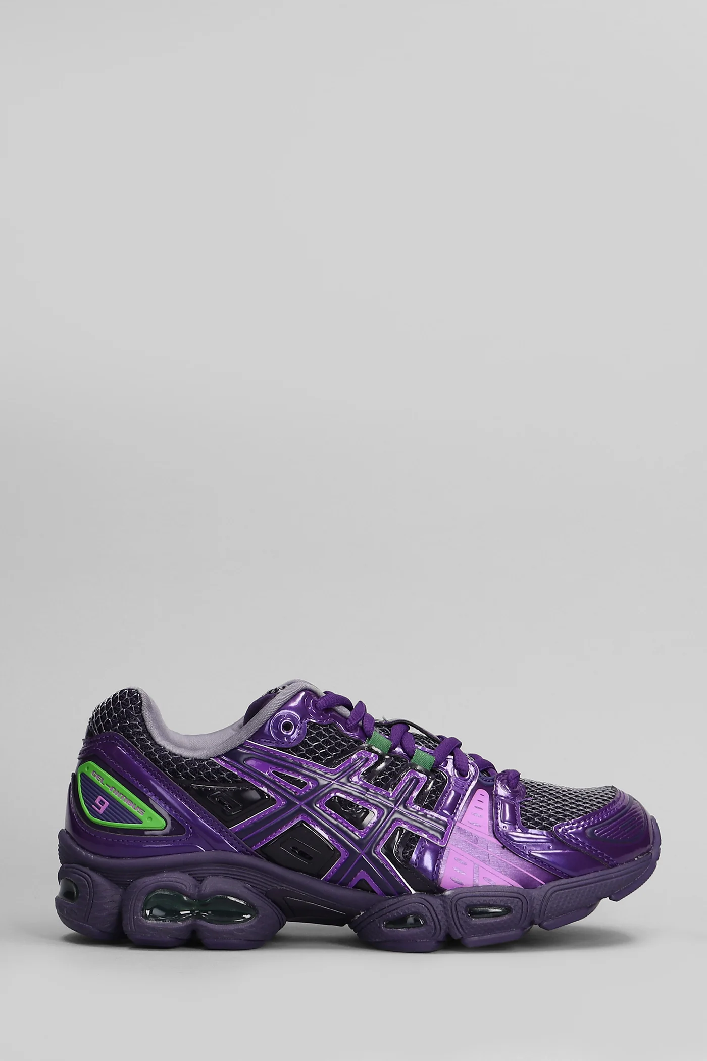 Gel-Nimbus Sneakers in Viola leather and fabric - Image 51