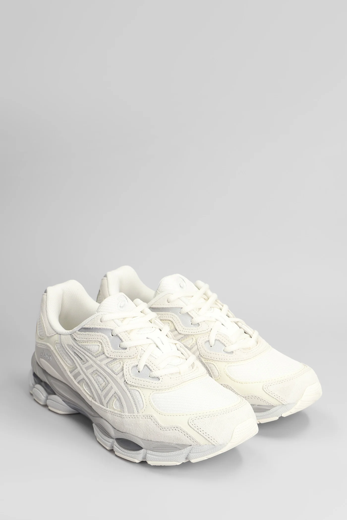 Gel-Nyc Sneakers in beige Suede and fabric - Image 2