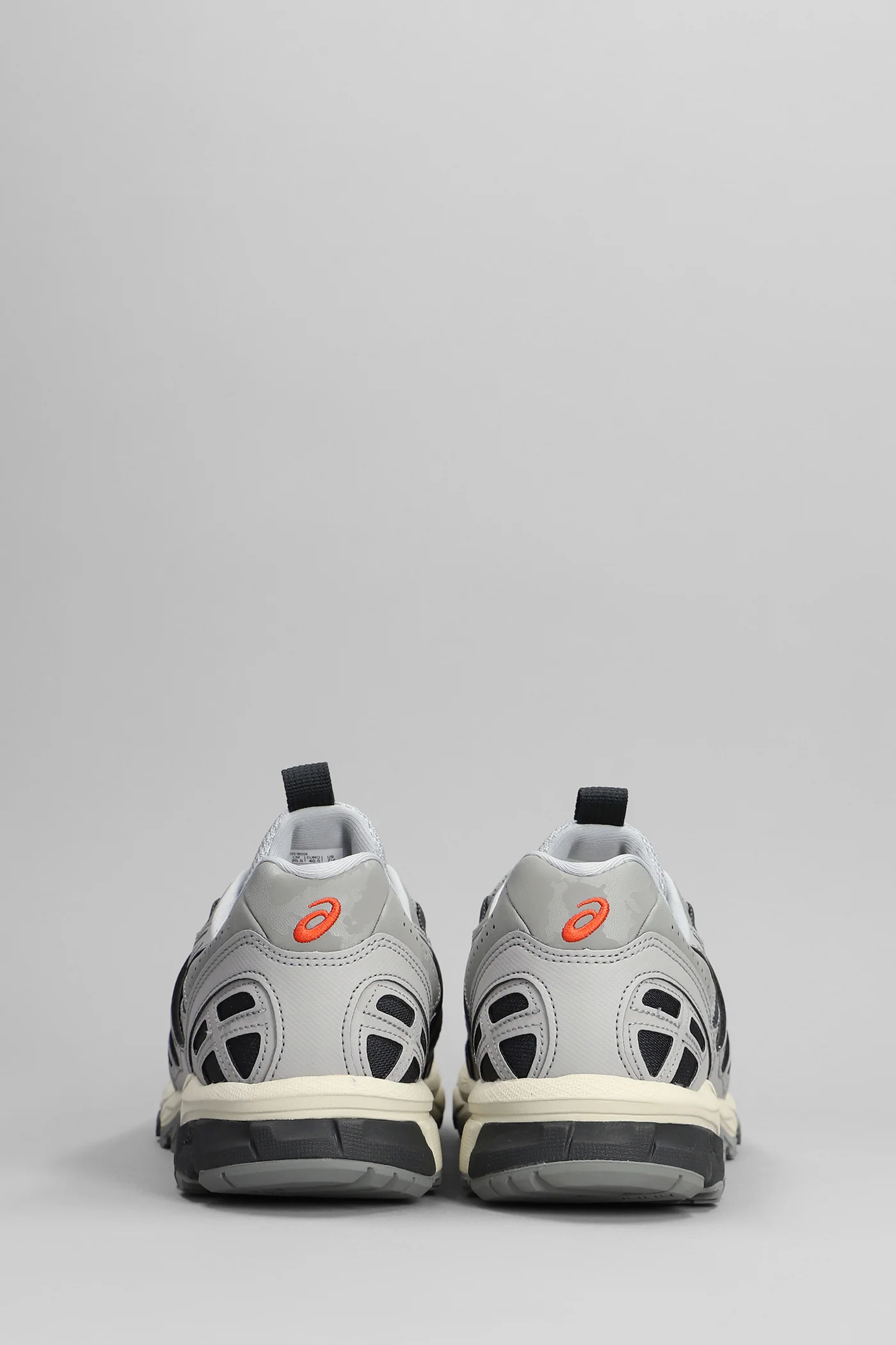 Gel-Sonoma 15-50 Sneakers in grey leather and fabric - Image 4