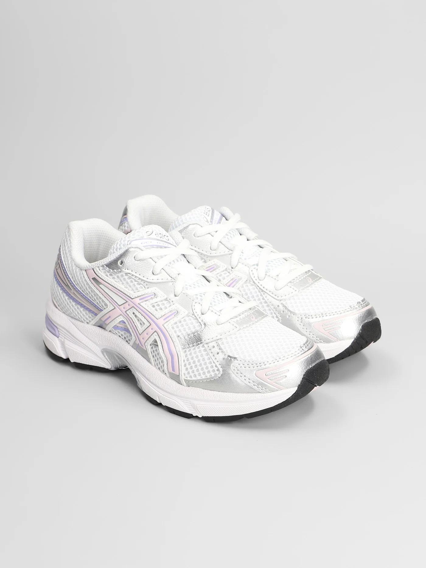 Gel-1130 Sneakers in white leather and fabric - Image 2