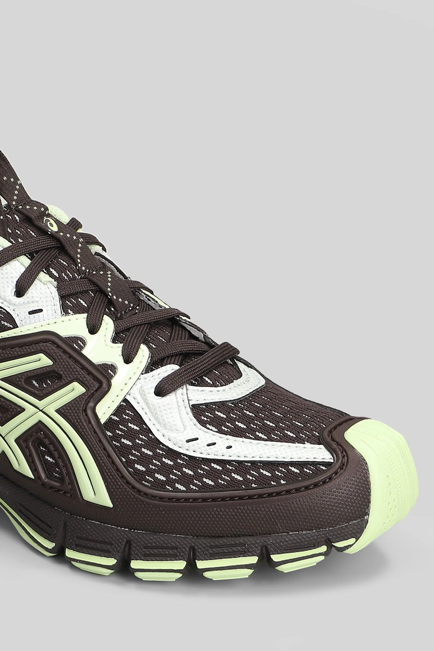 Ub12-S Gel-Sd-Lyte Sneakers in brown leather and fabric - Image 5