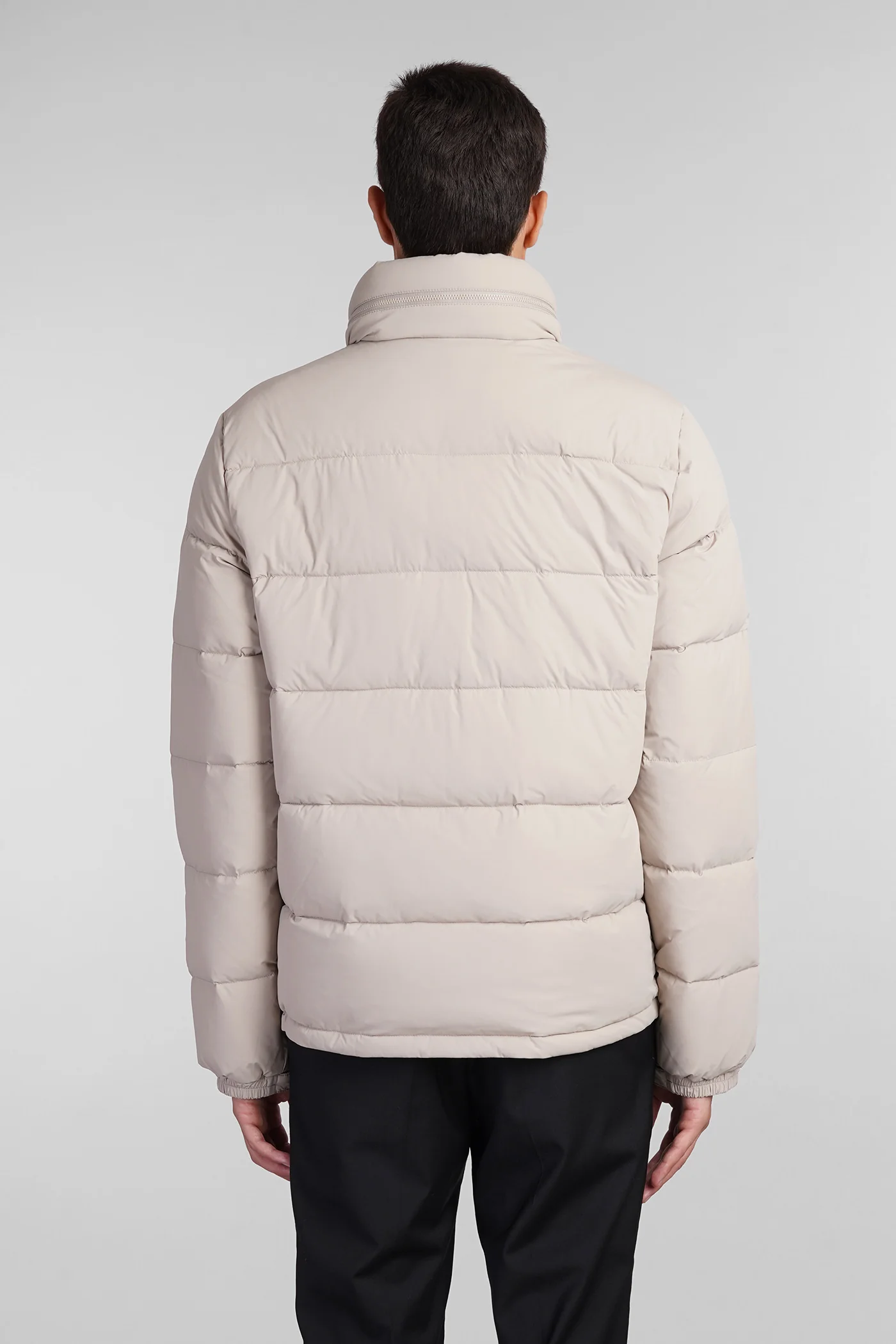Pocoelastico re puffer in beige polyamide - Image 3