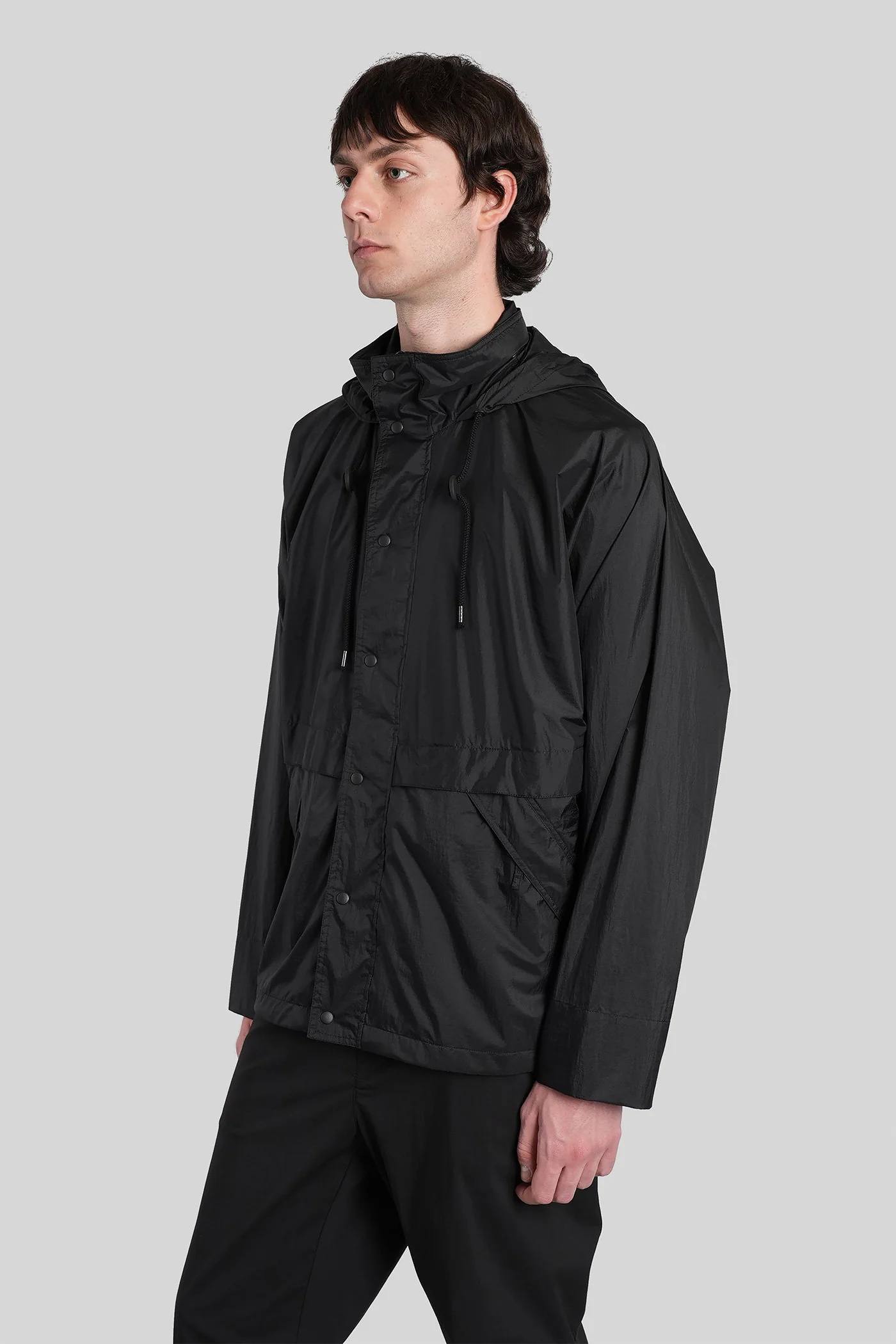 Setter Casual jacket in black polyamide - Image 4