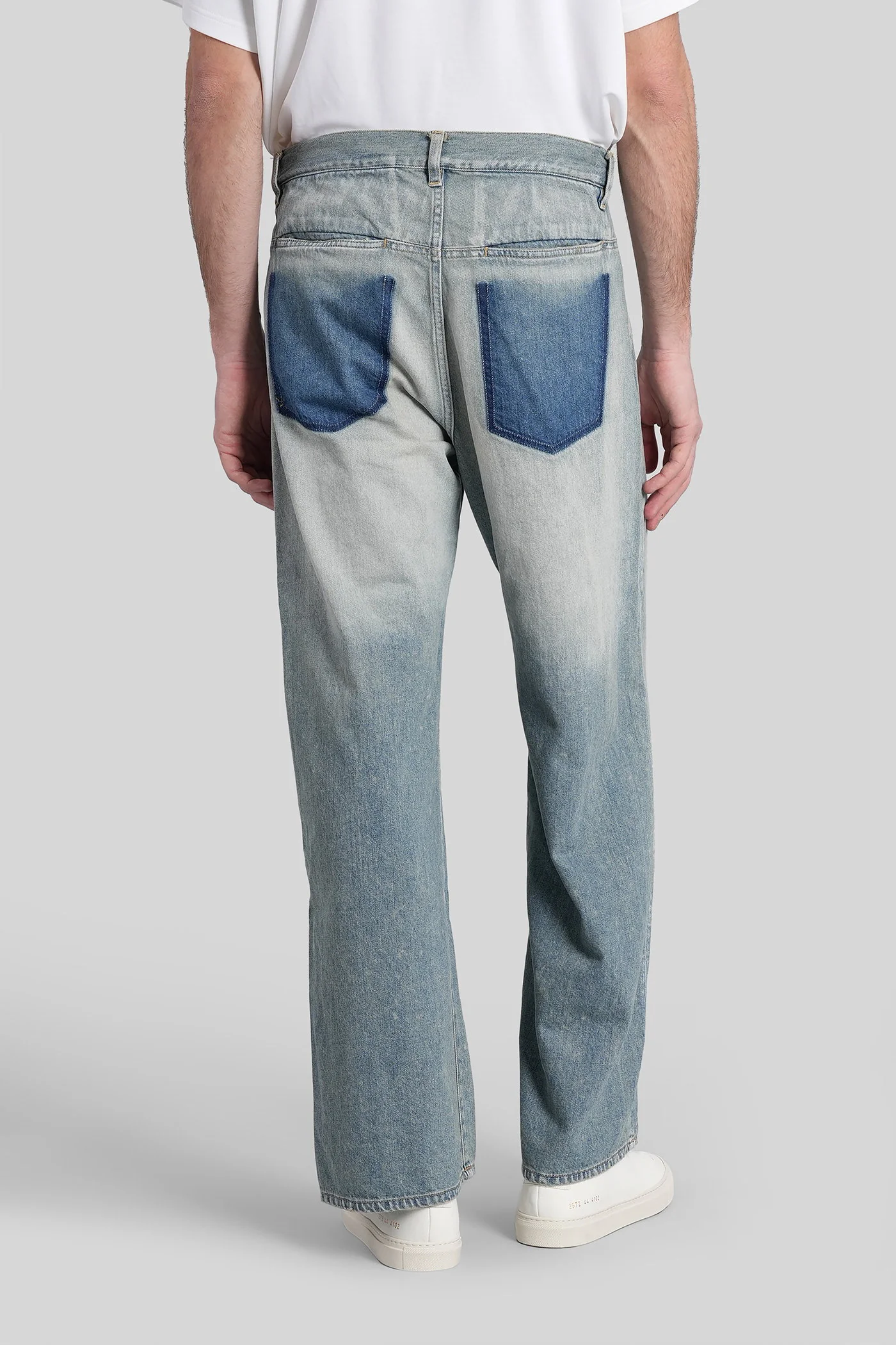 Jeans in blue cotton - Image 3