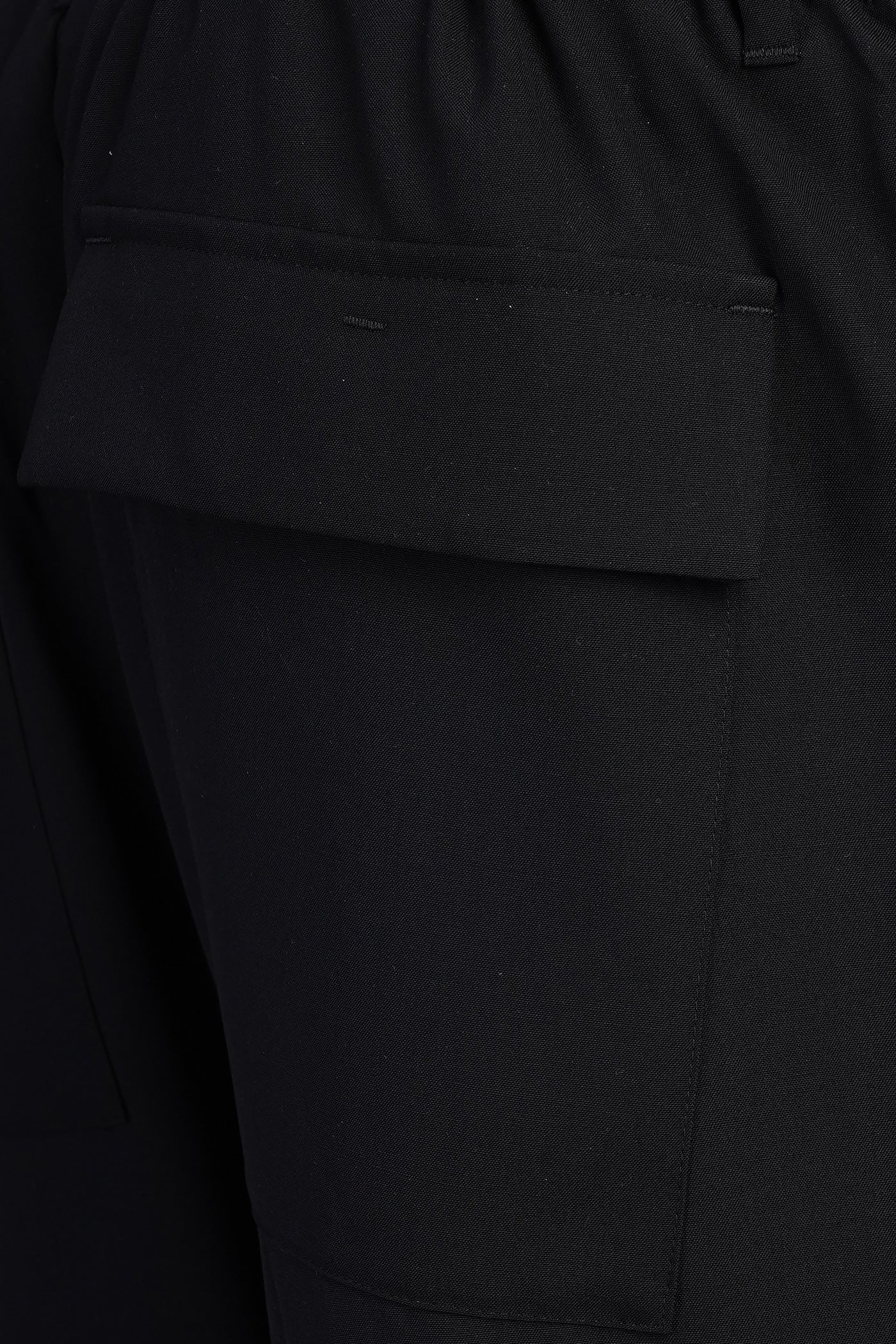 Pants in black wool - Image 5