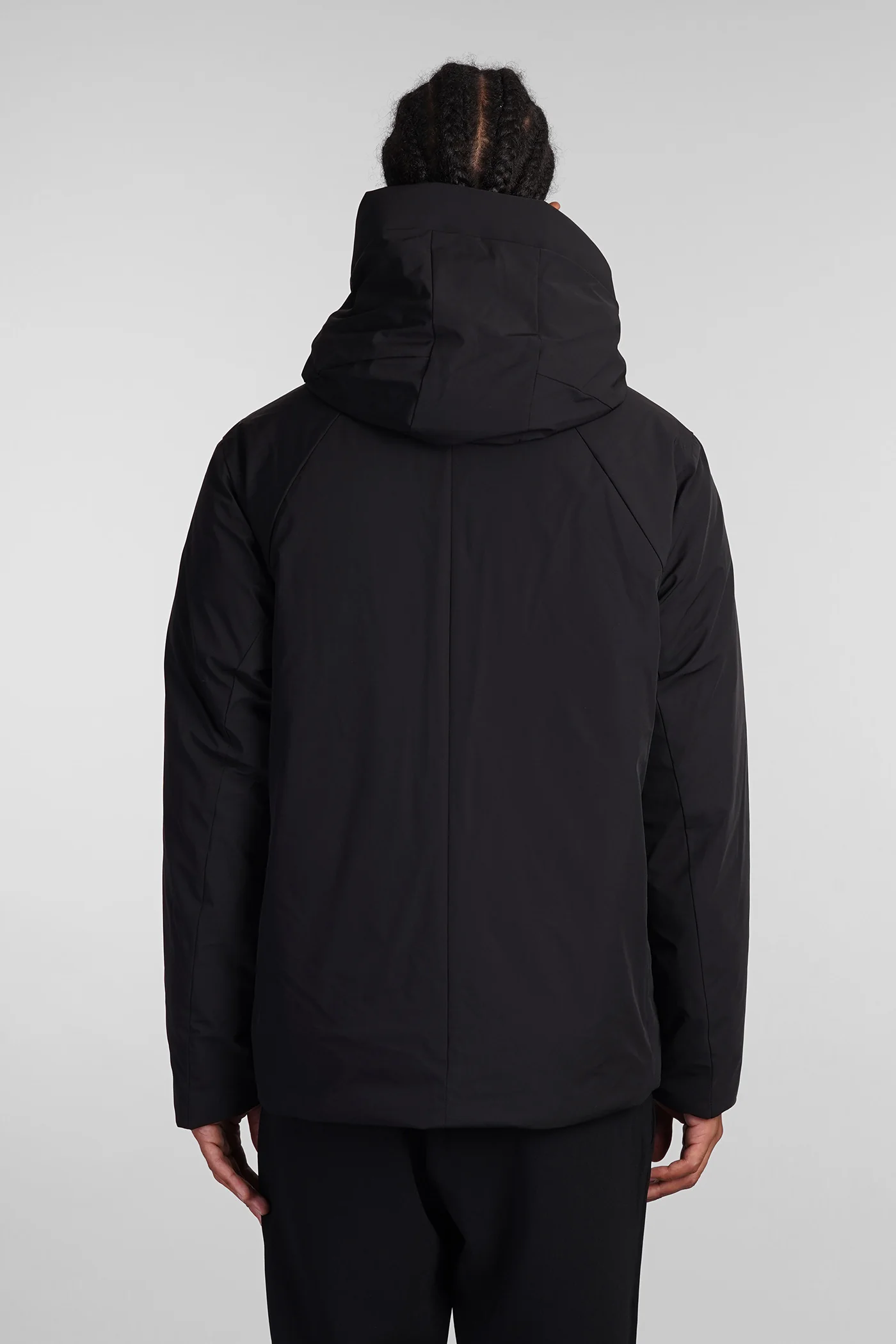 puffer in black nylon - Image 3