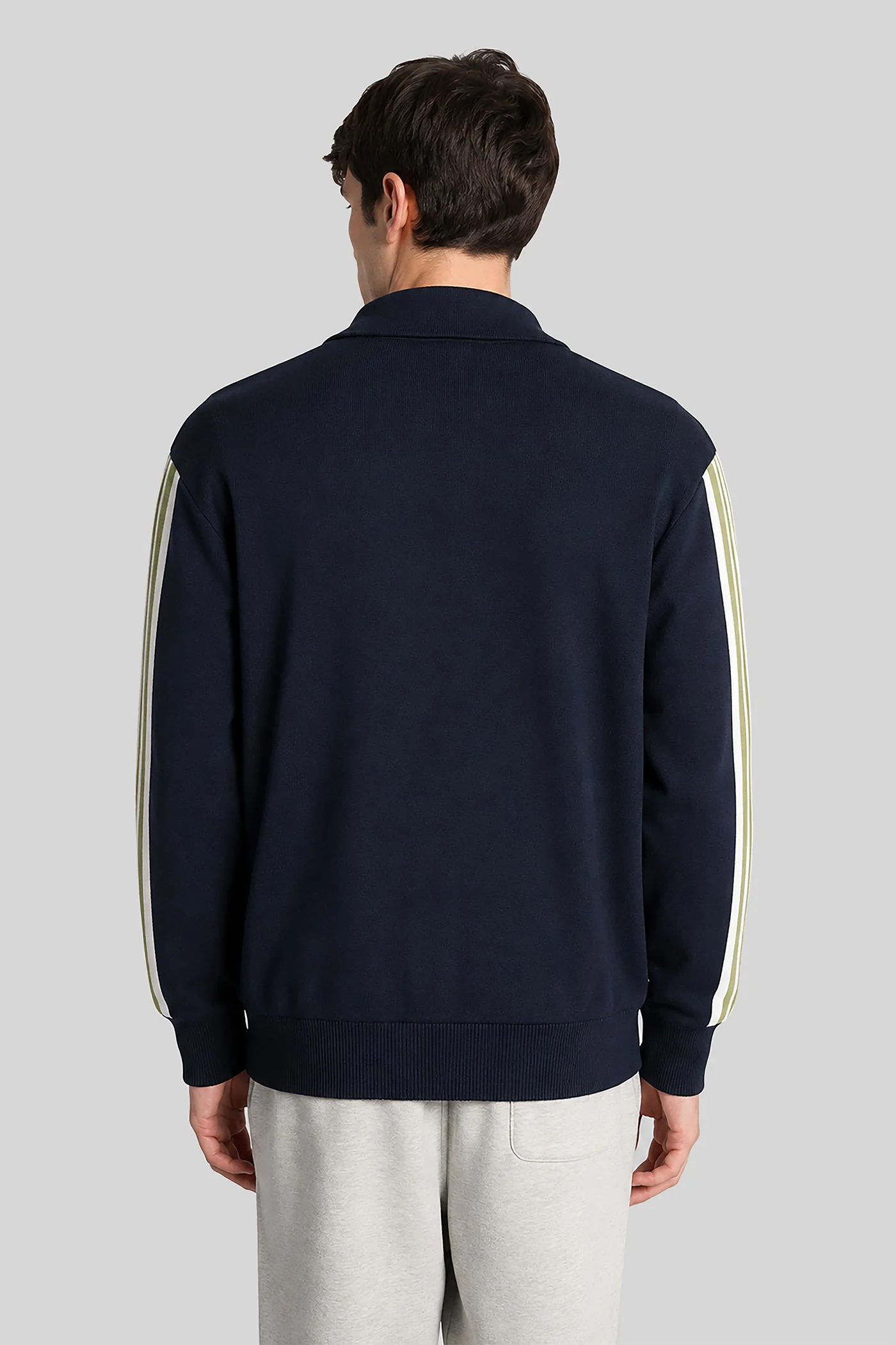 Casual jacket in blue viscose - Image 3