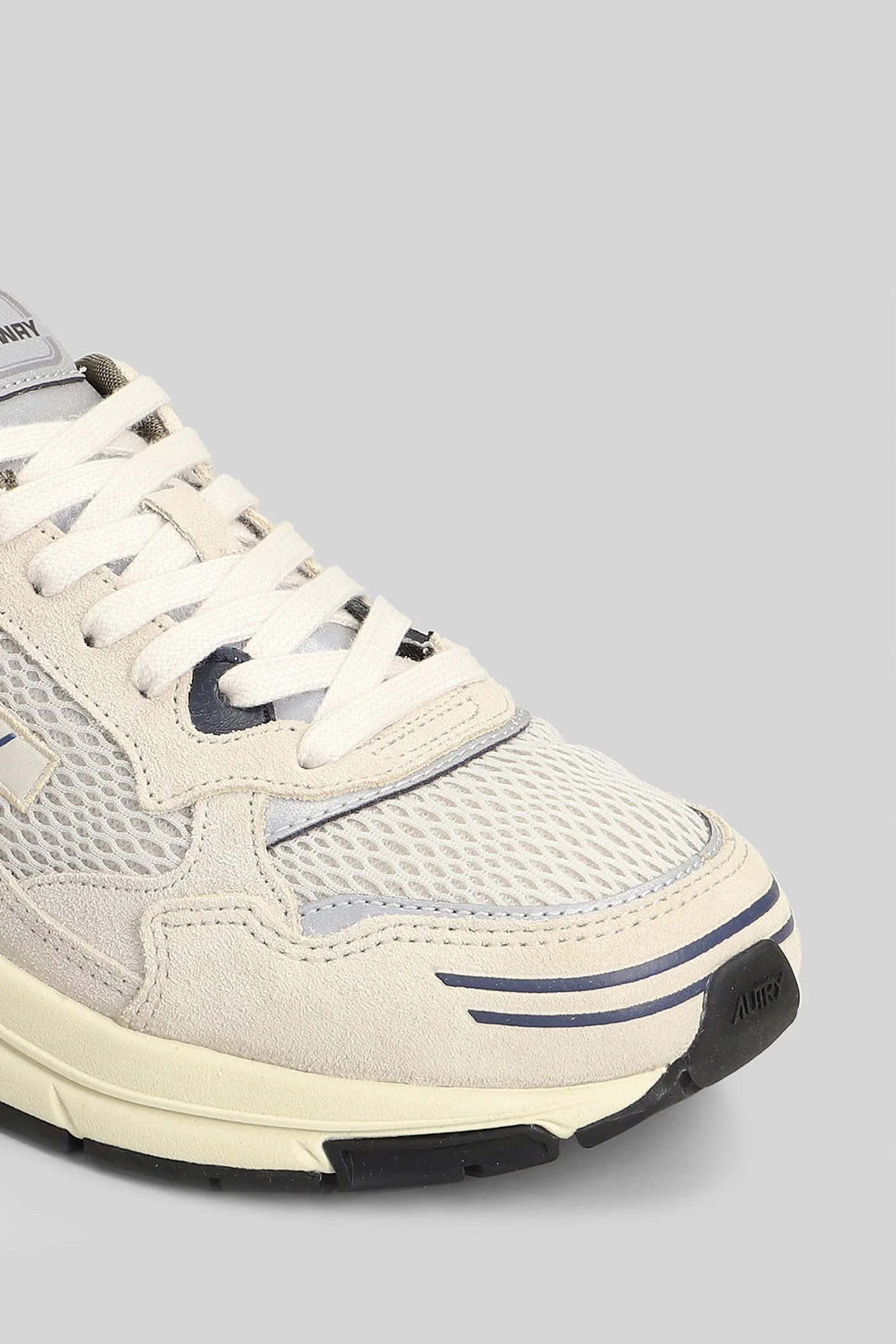 Hyperway Low Sneakers in beige Suede and fabric - Image 5