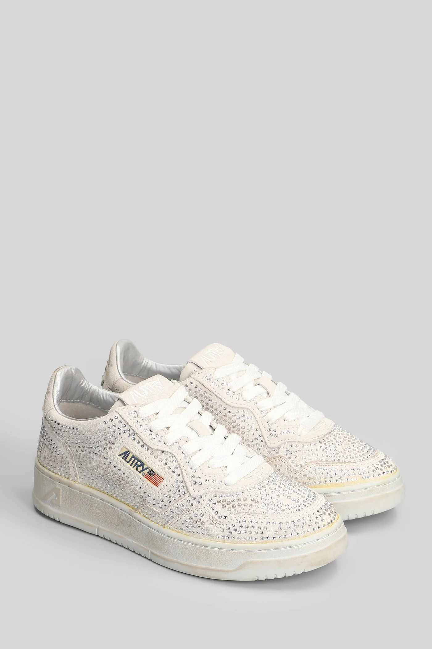 Medalist low Sneakers in grey suede - Image 2