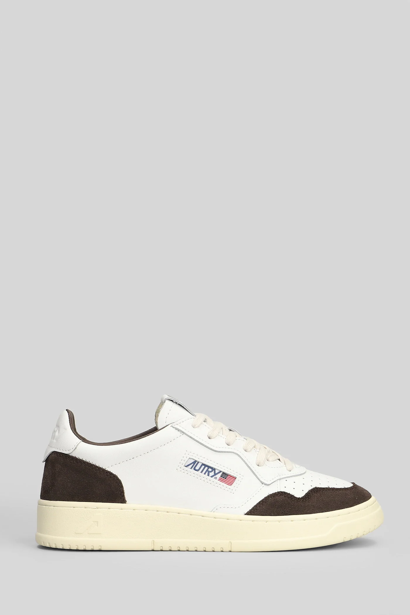 Medalist Low Sneakers in white suede and leather - Image 16