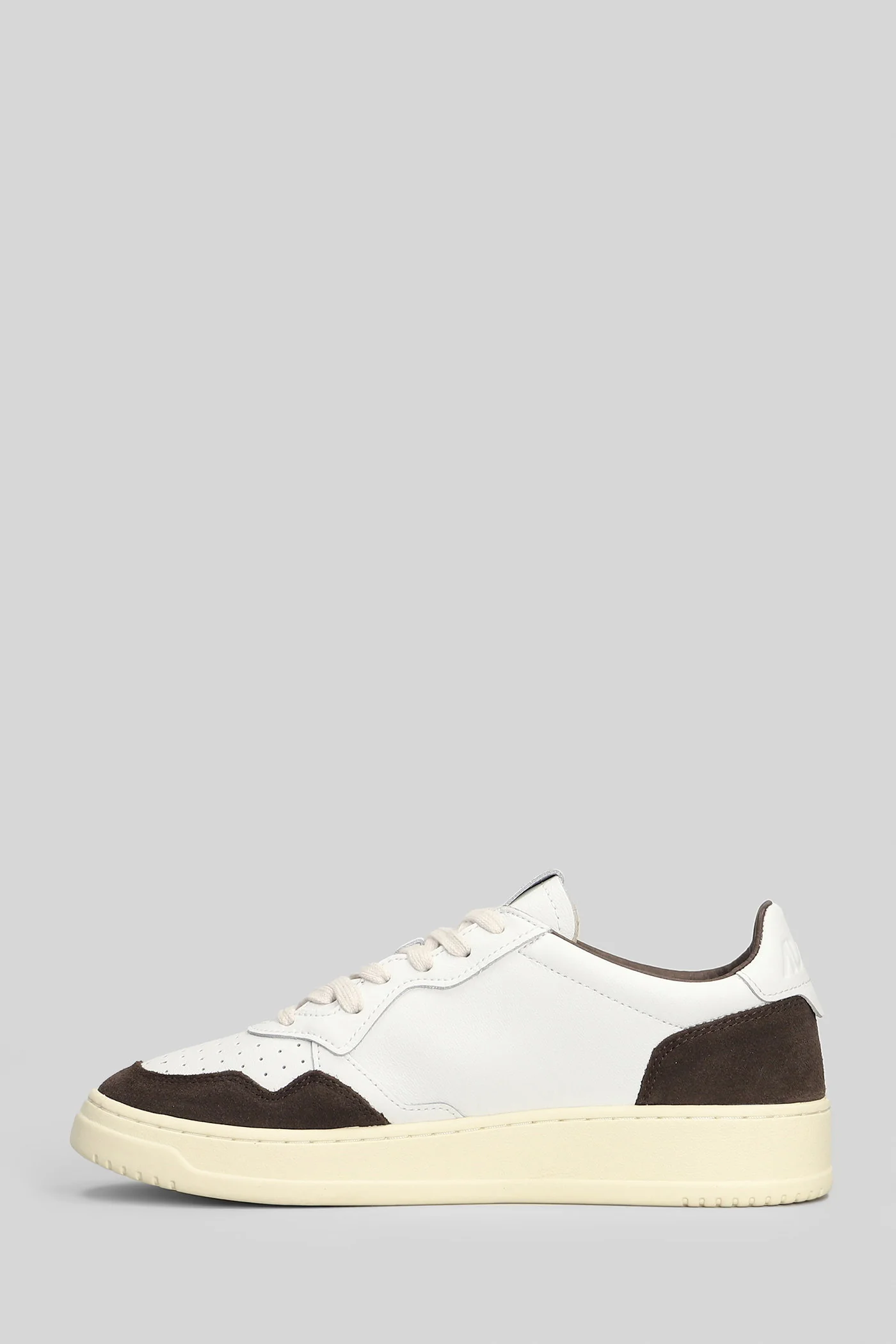 Medalist Low Sneakers in white suede and leather - Image 3