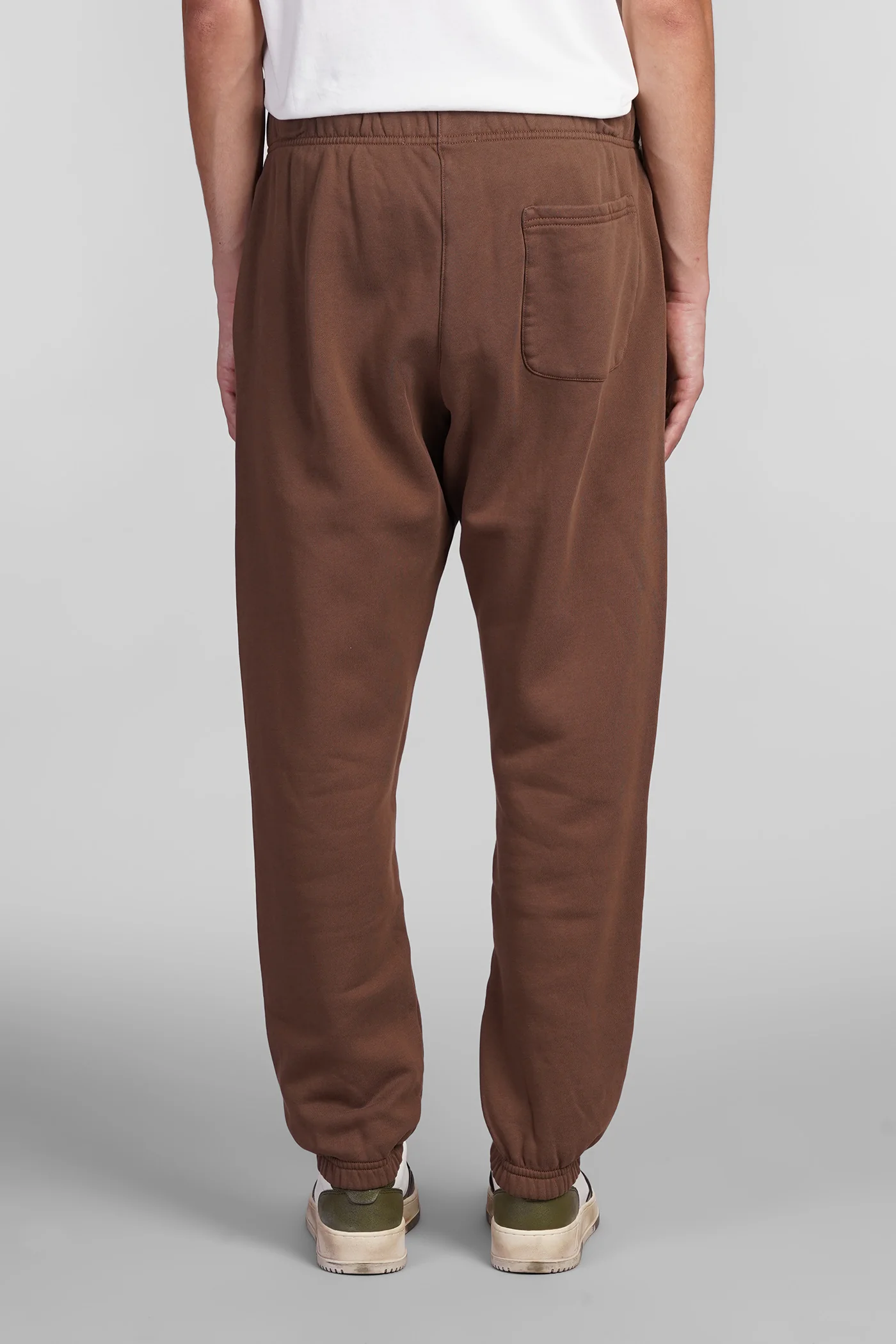 Pants in brown cotton - Image 3