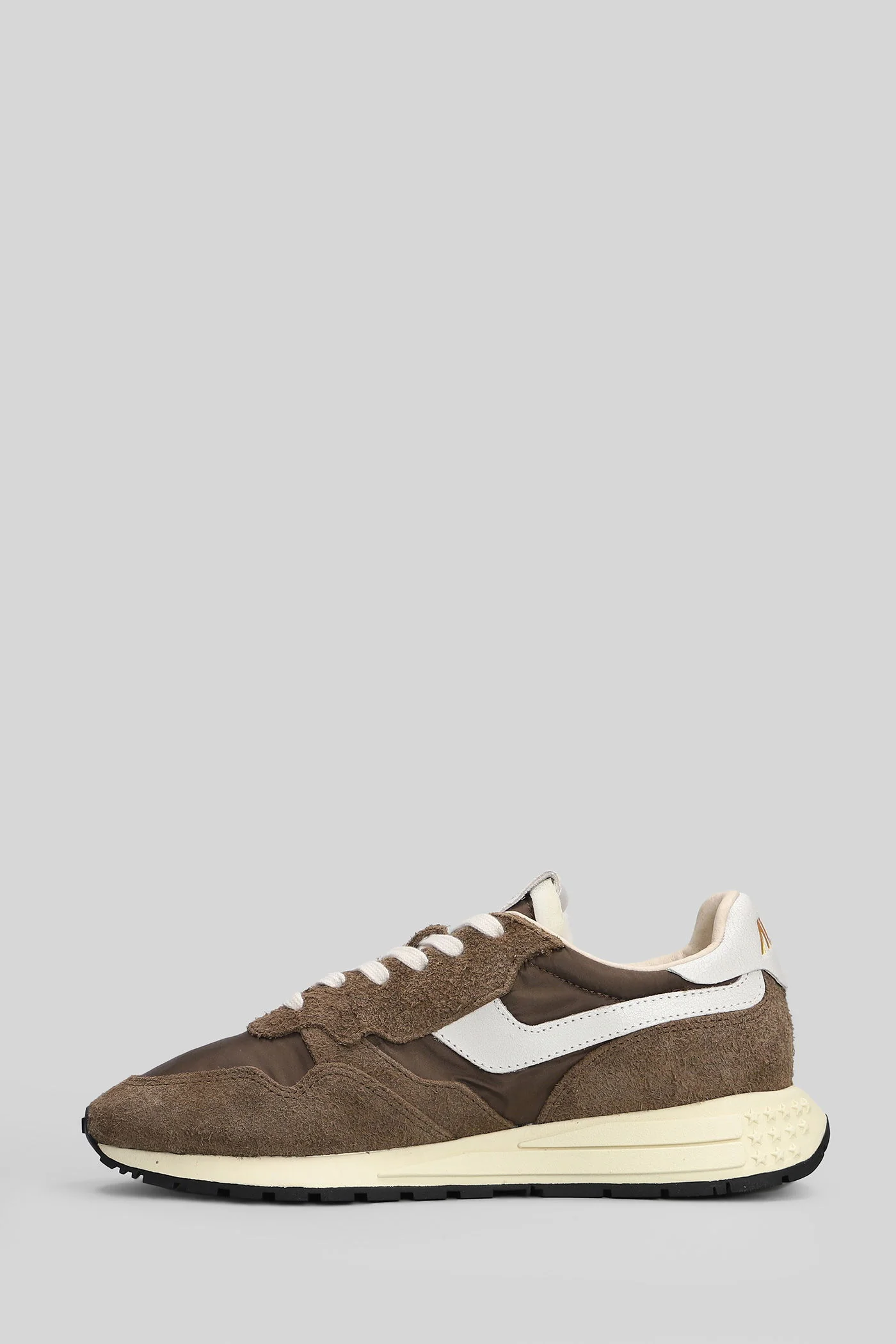 Reelwind low Sneakers in brown Suede and fabric - Image 3