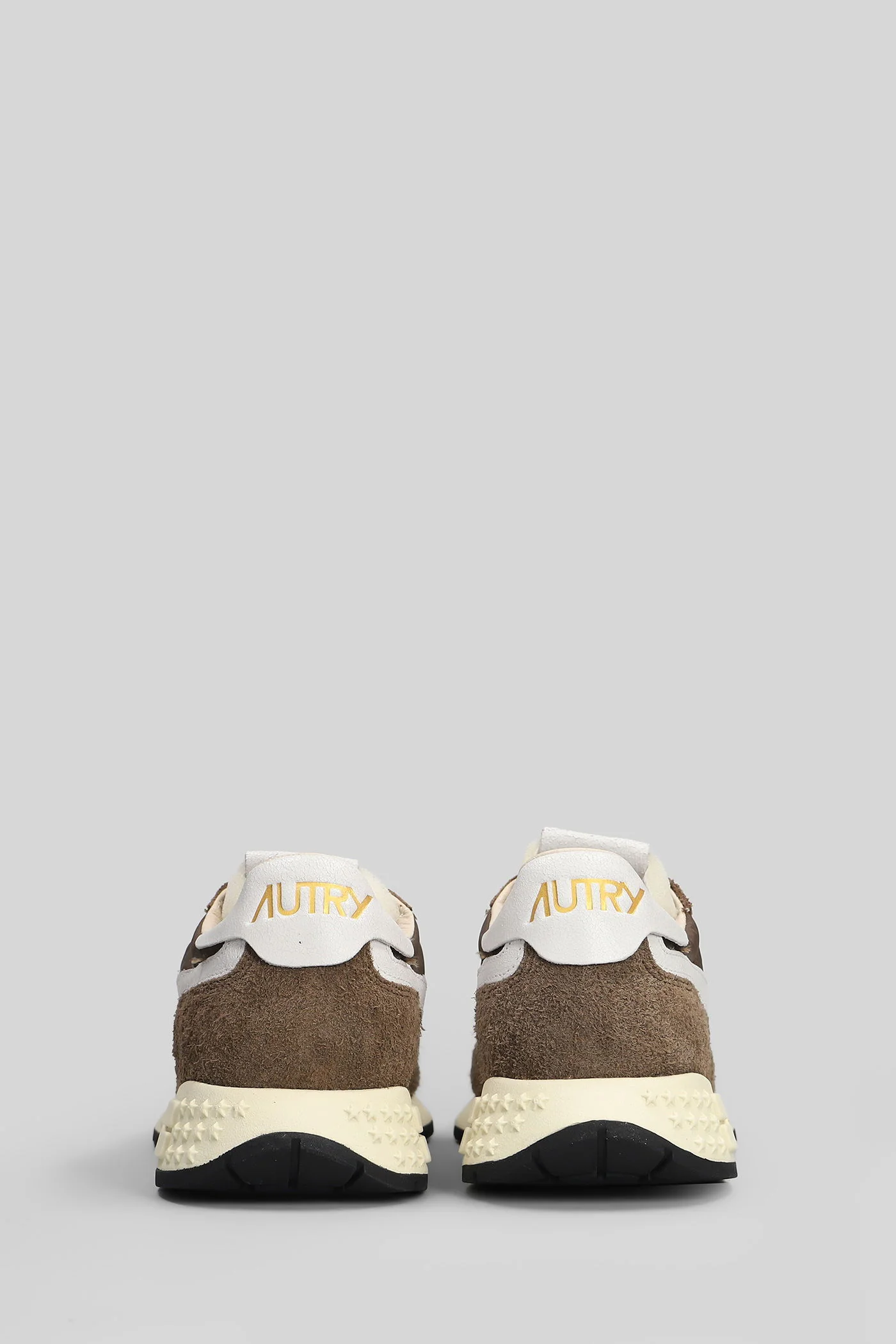 Reelwind low Sneakers in brown Suede and fabric - Image 4