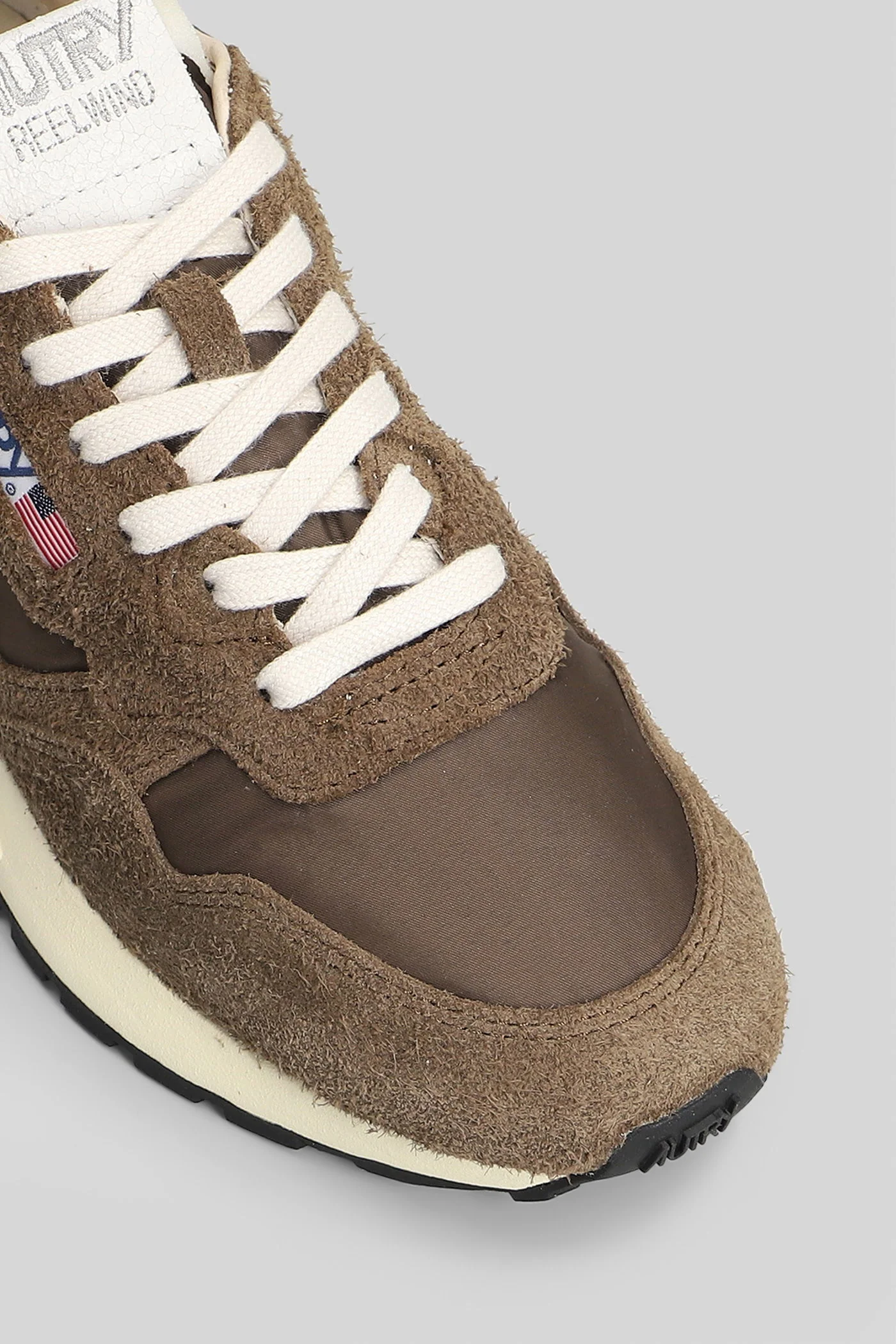 Reelwind low Sneakers in brown Suede and fabric - Image 5