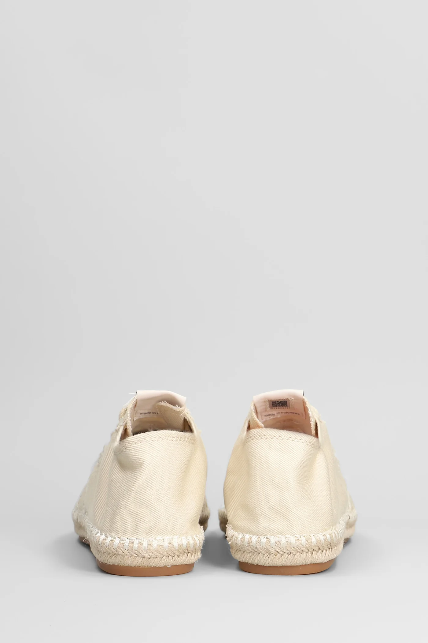 Sandy Espadrilles in beige cotton - Image 4