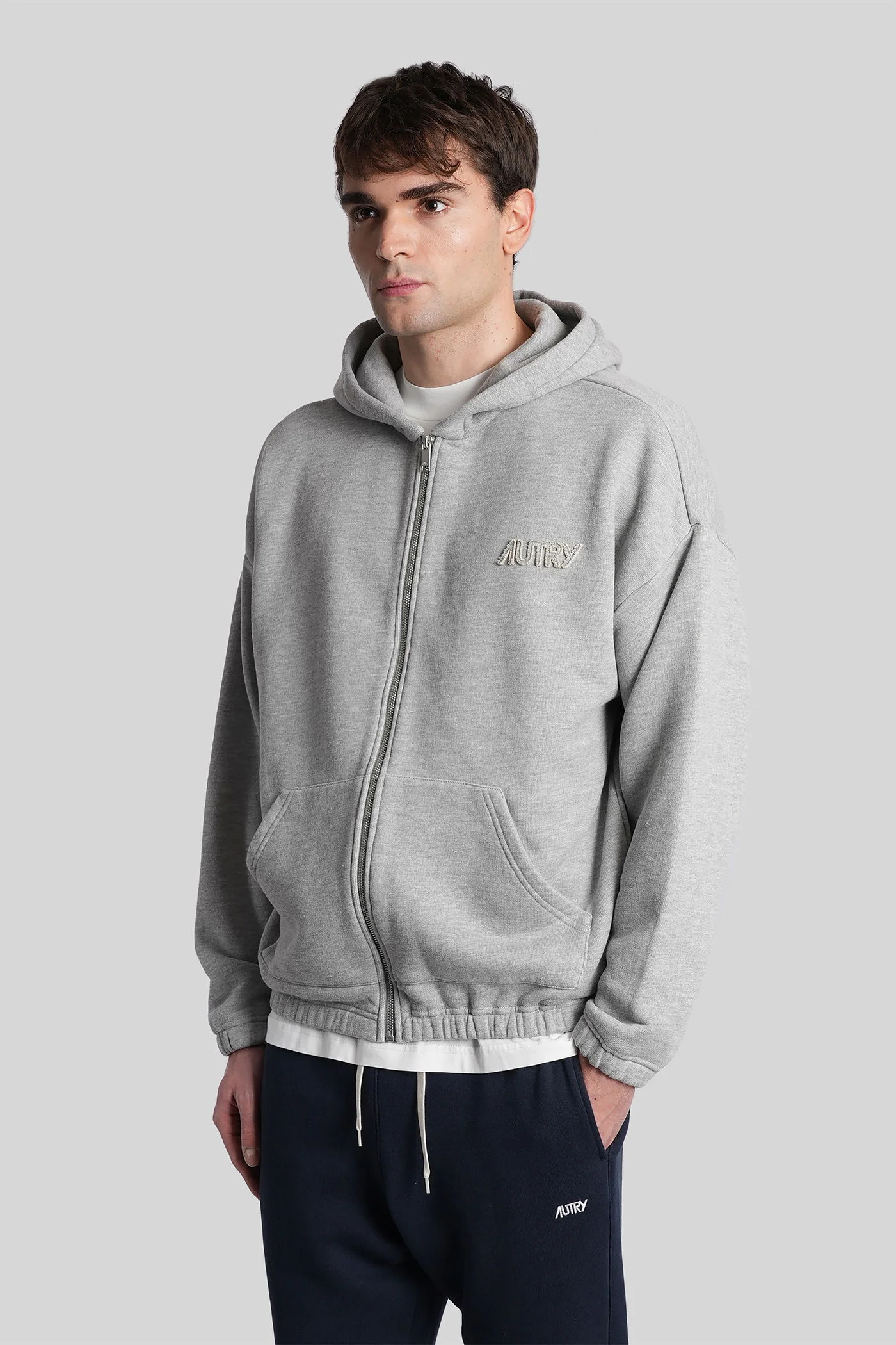 Sweatshirt in grey cotton - Image 4
