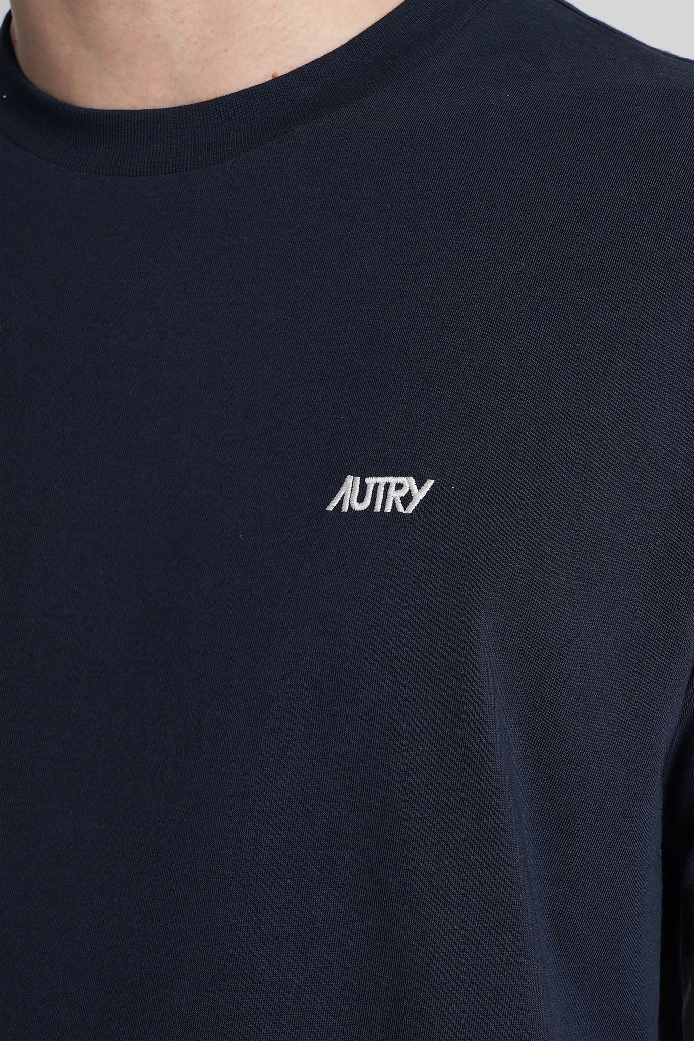 T-Shirt in blue cotton - Image 5