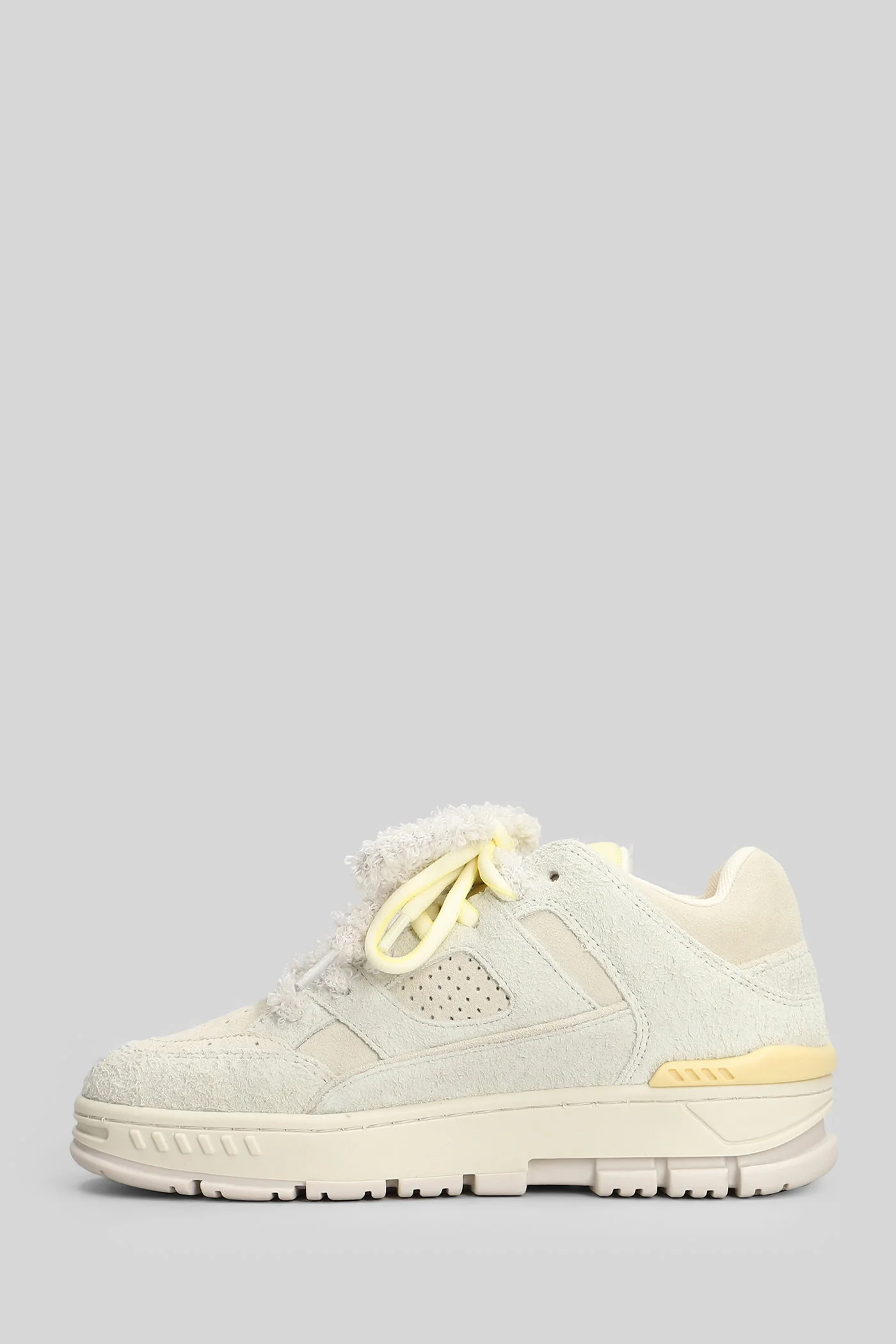 Area Lo Label Sneakers in beige suede - Image 3