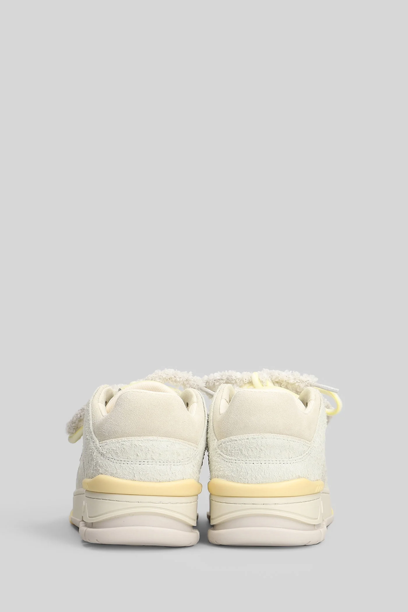 Area Lo Label Sneakers in beige suede - Image 4