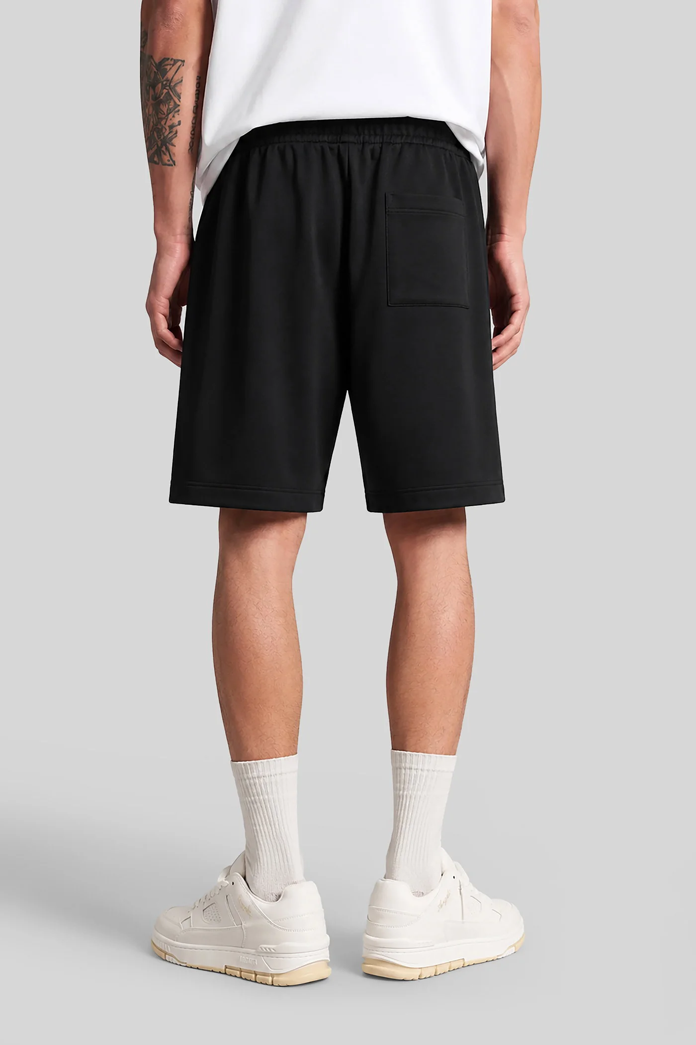 Heath Shorts Shorts in black cotton - Image 3