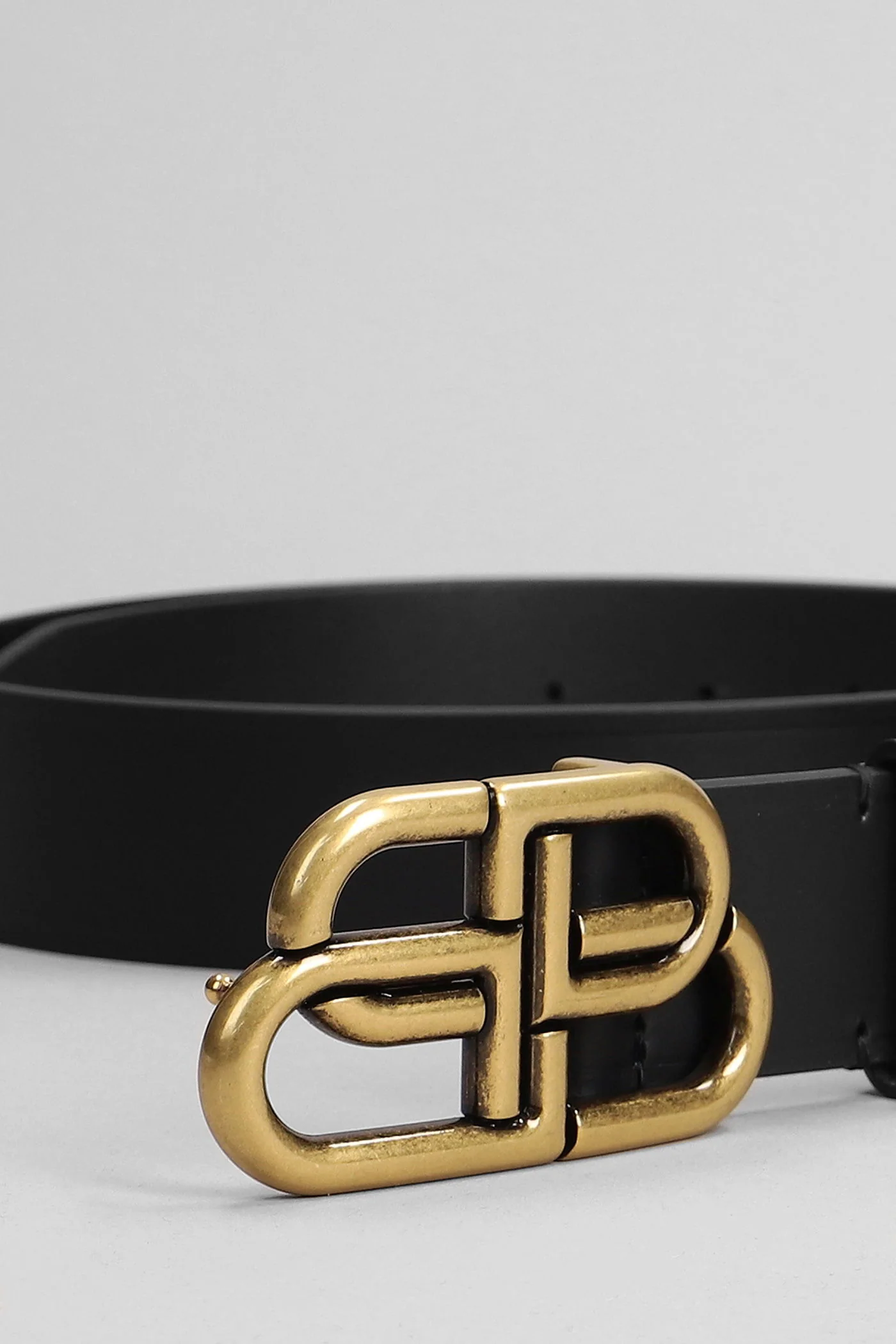 Belts in black leather - Image 2