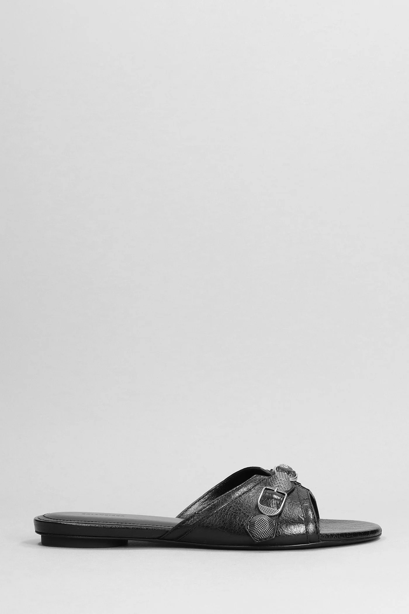 Cagole flat Flats in black leather