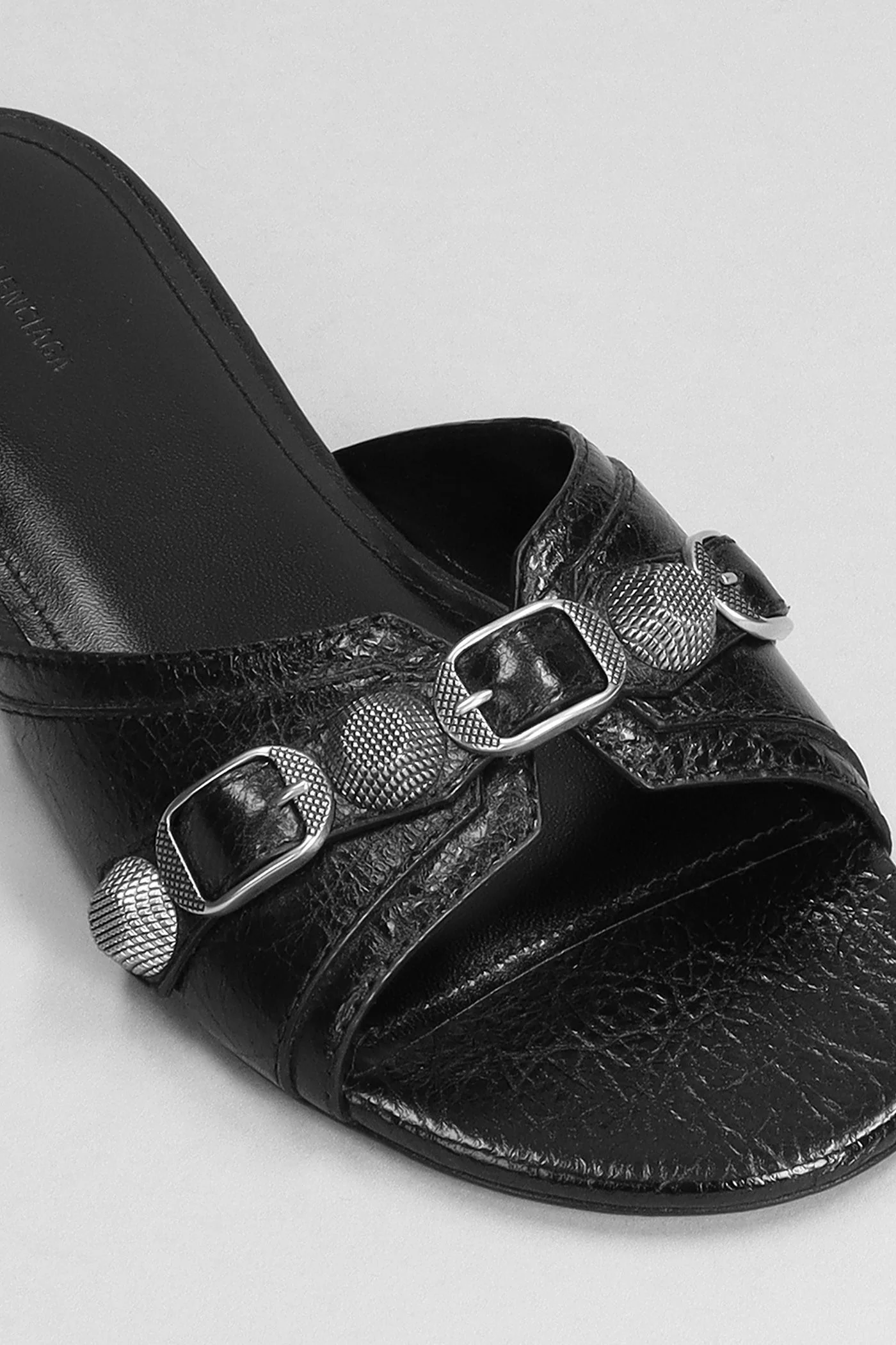 Cagole flat Flats in black leather - Image 5
