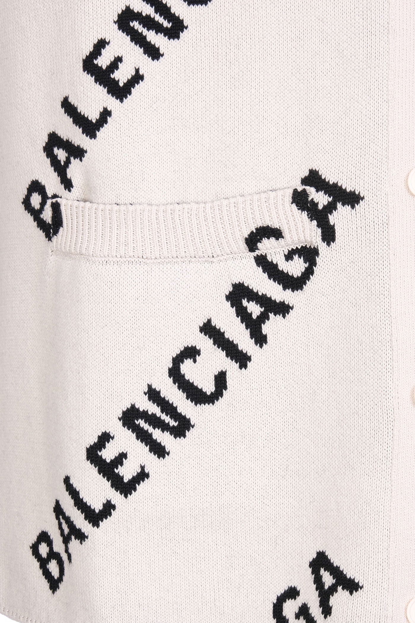 Cardigan in beige cotton - Image 5