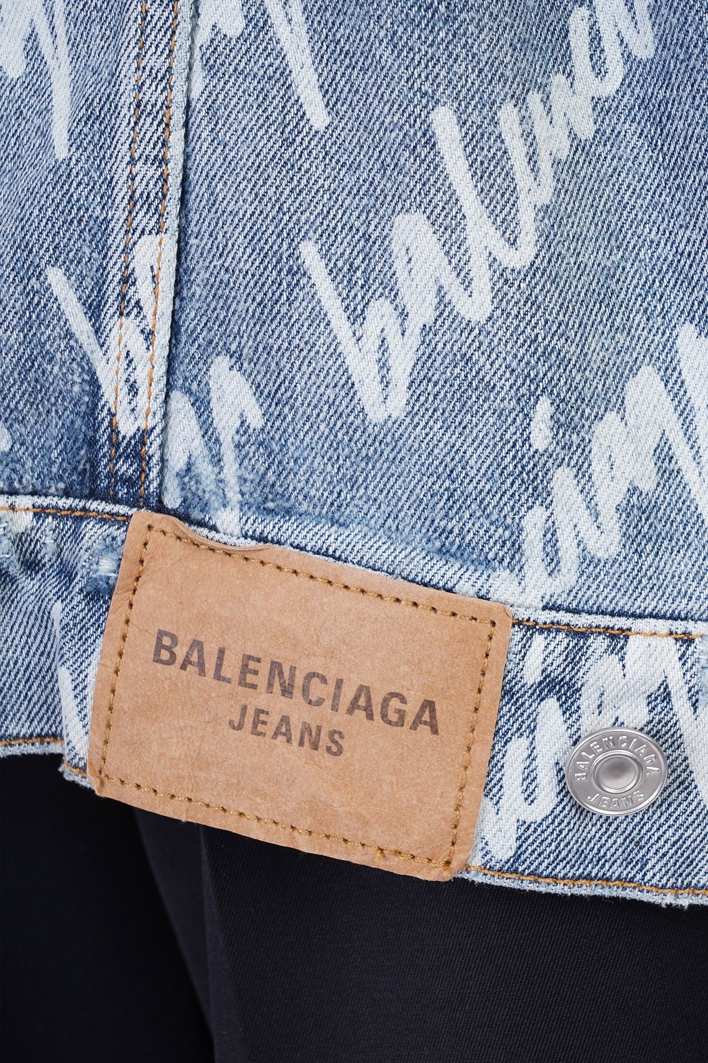 Denim Jackets in cyan denim - Image 5